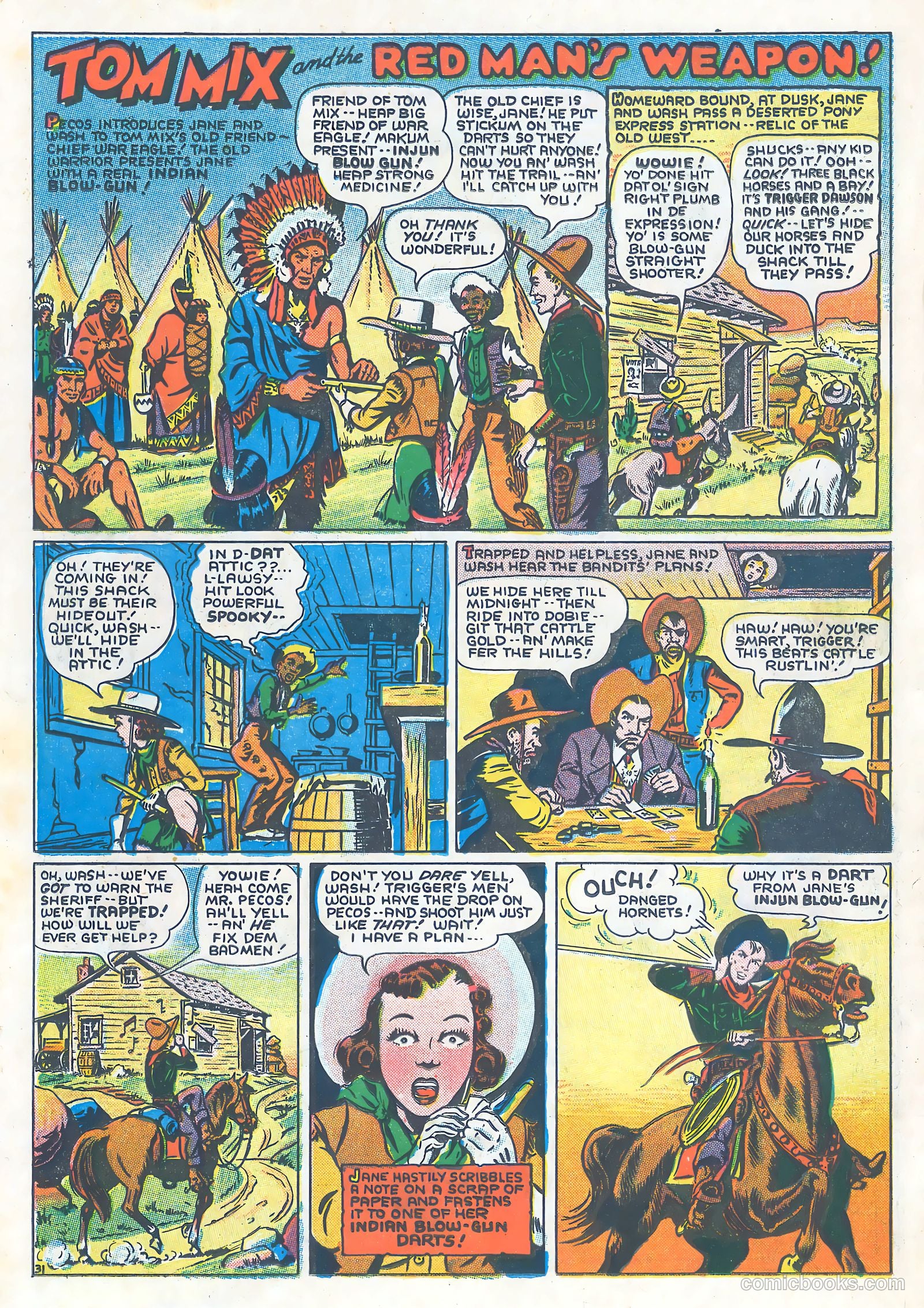 Tom Mix Comics #6 — page 29 of 33