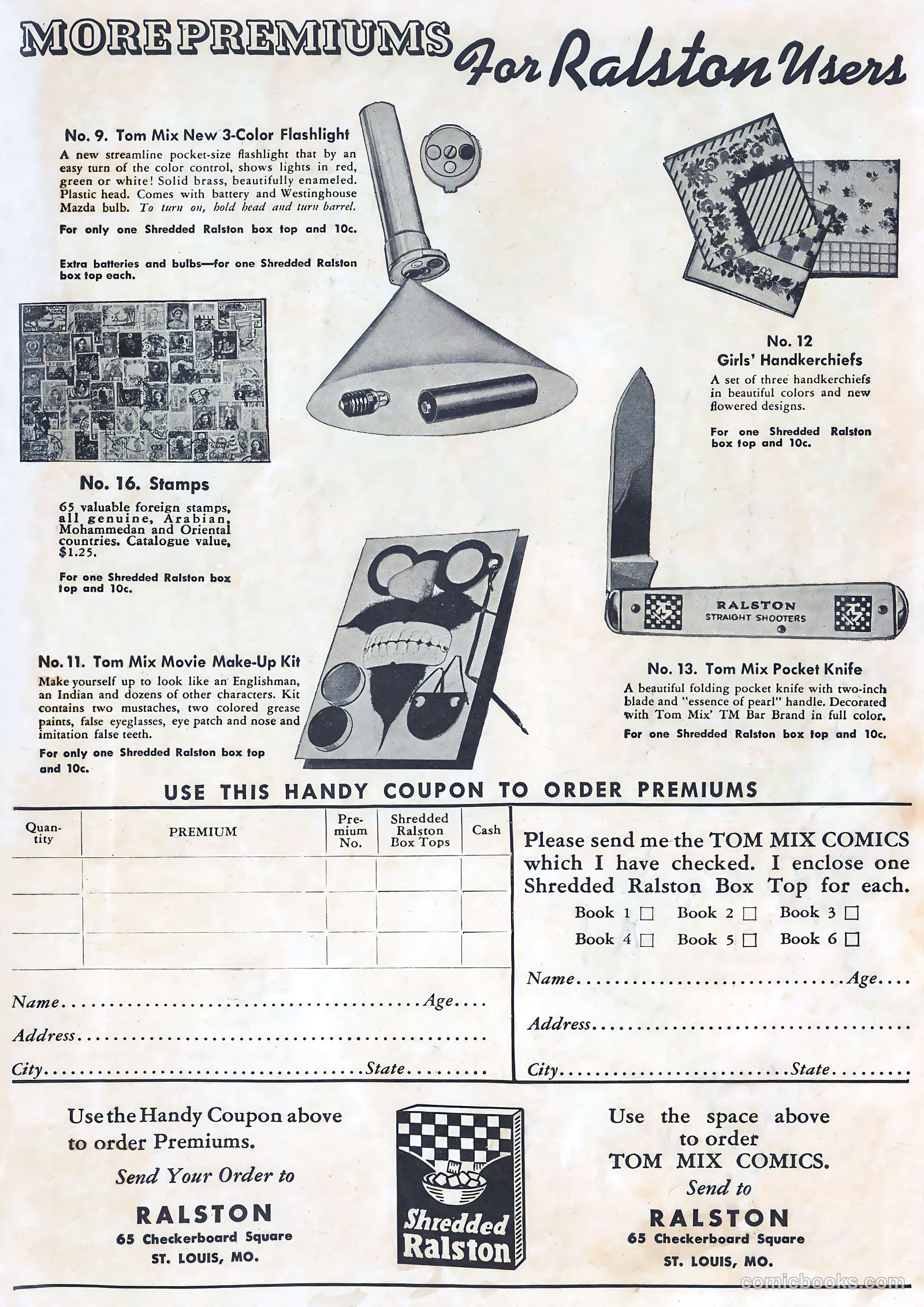 Tom Mix Comics #6 — page 32 of 33