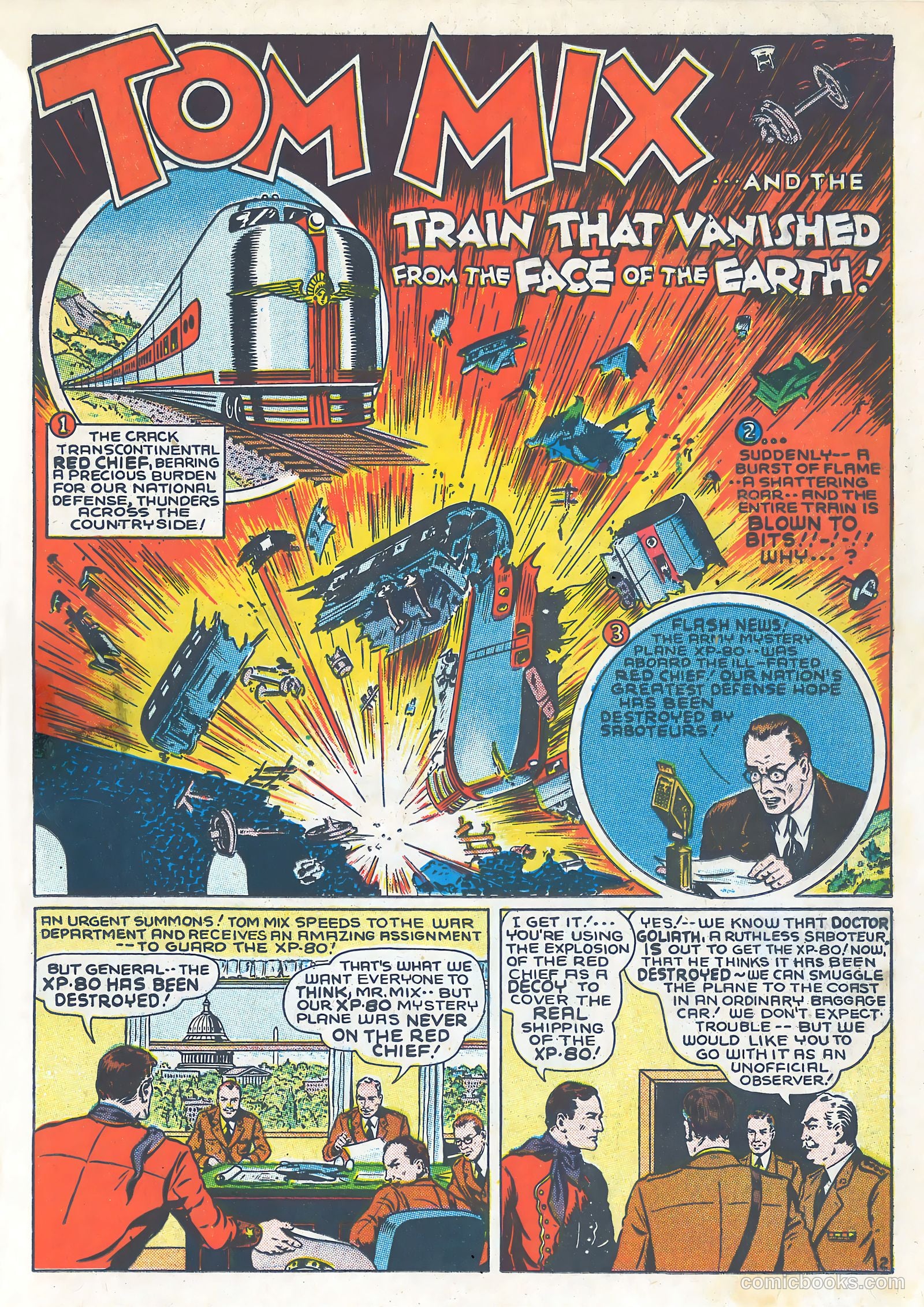 Tom Mix Comics #7 — page 3 of 35