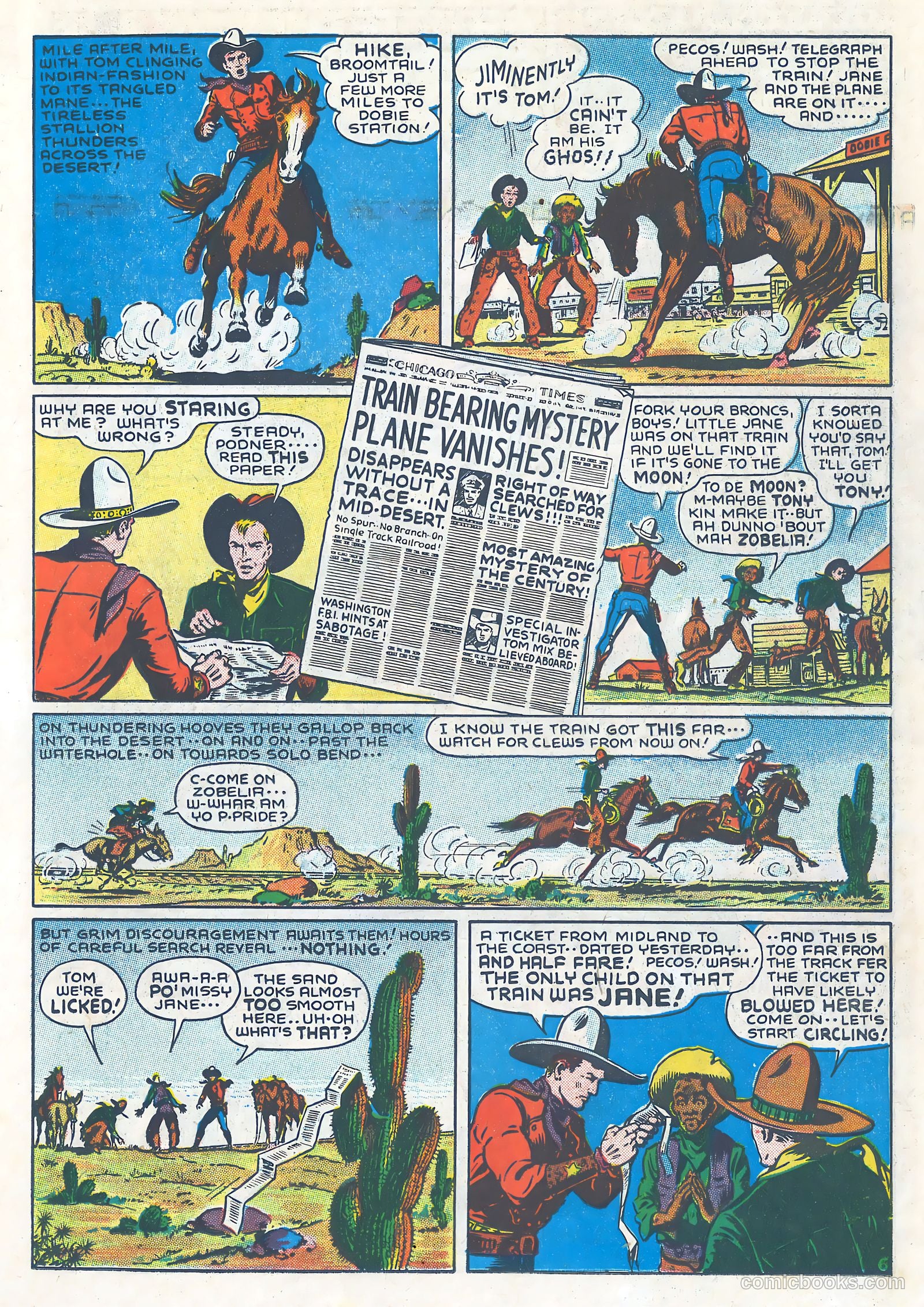 Tom Mix Comics #7 — page 7 of 35