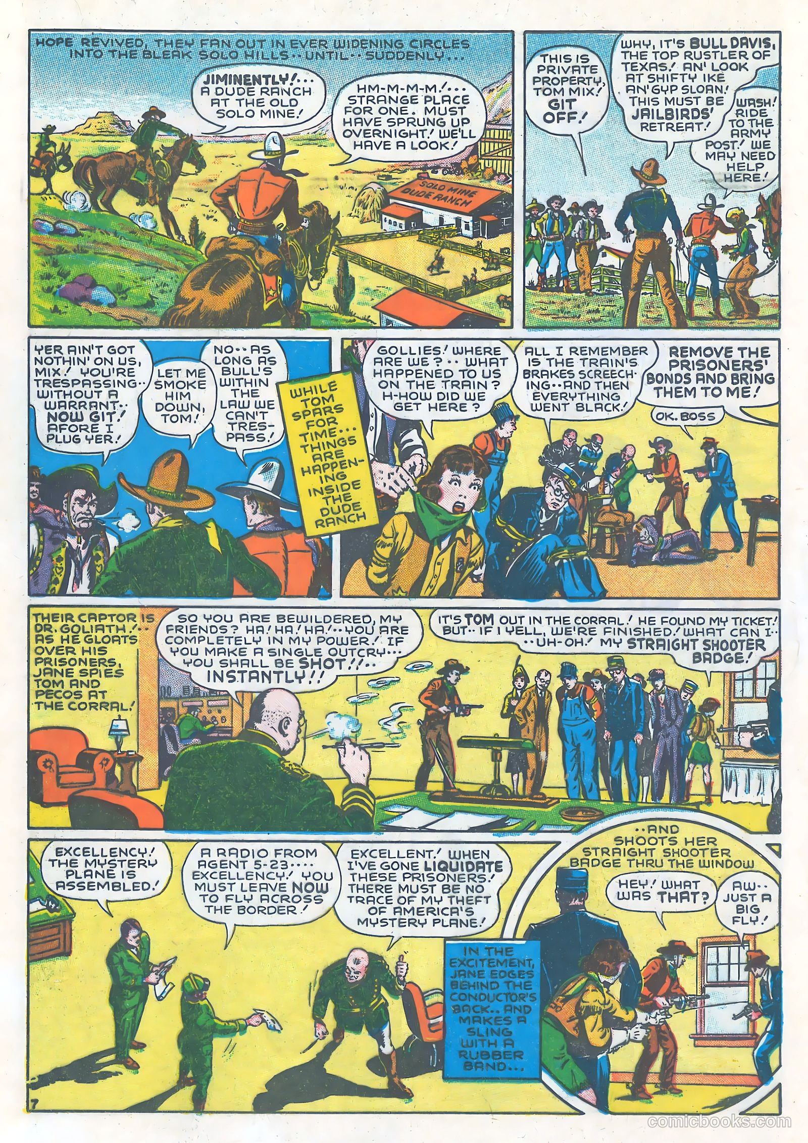 Tom Mix Comics #7 — page 8 of 35