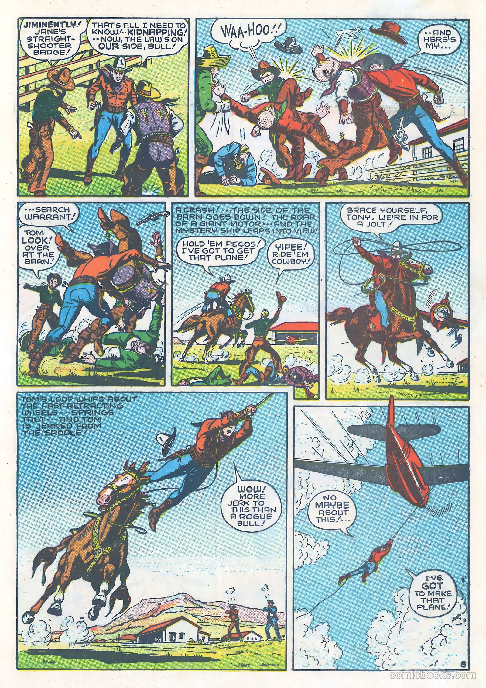 Tom Mix Comics #7 — page 9 of 35