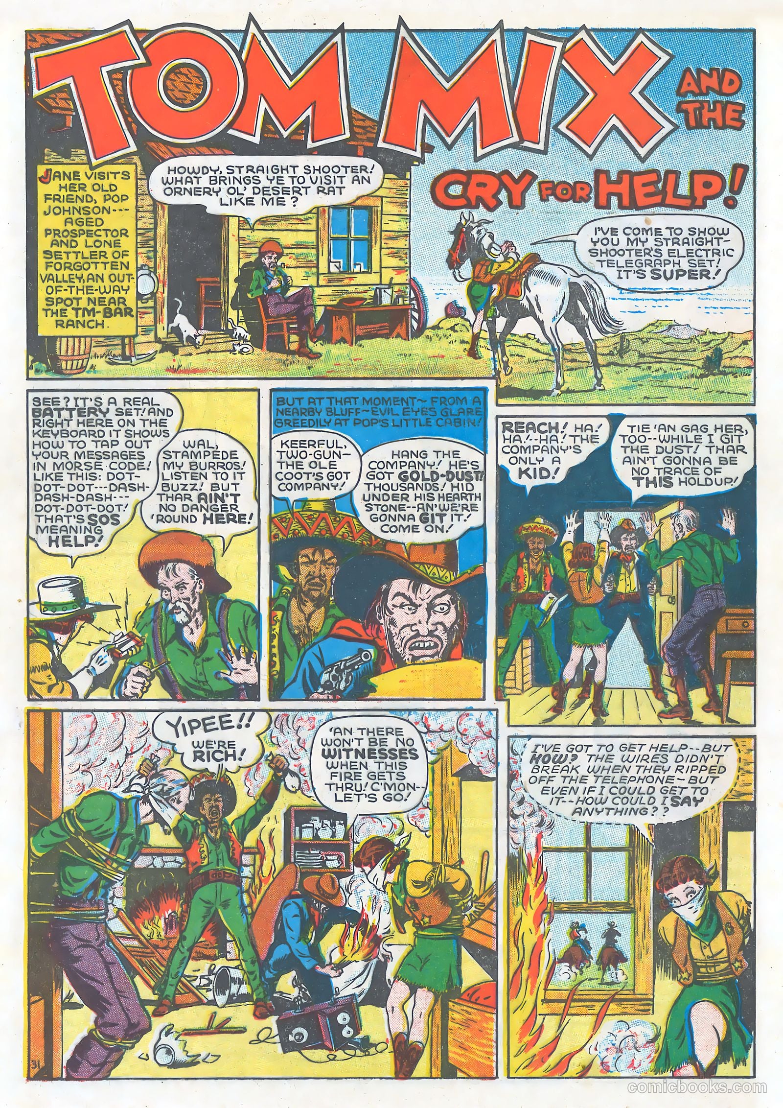Tom Mix Comics #7 — page 30 of 35