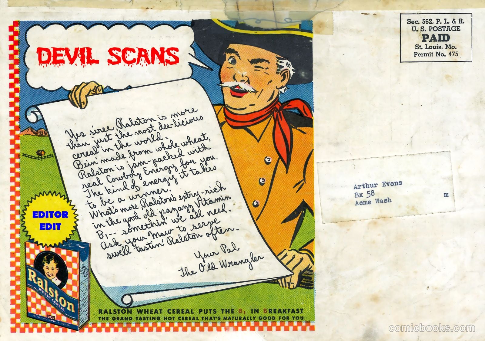 Tom Mix Comics #7 — page 35 of 35