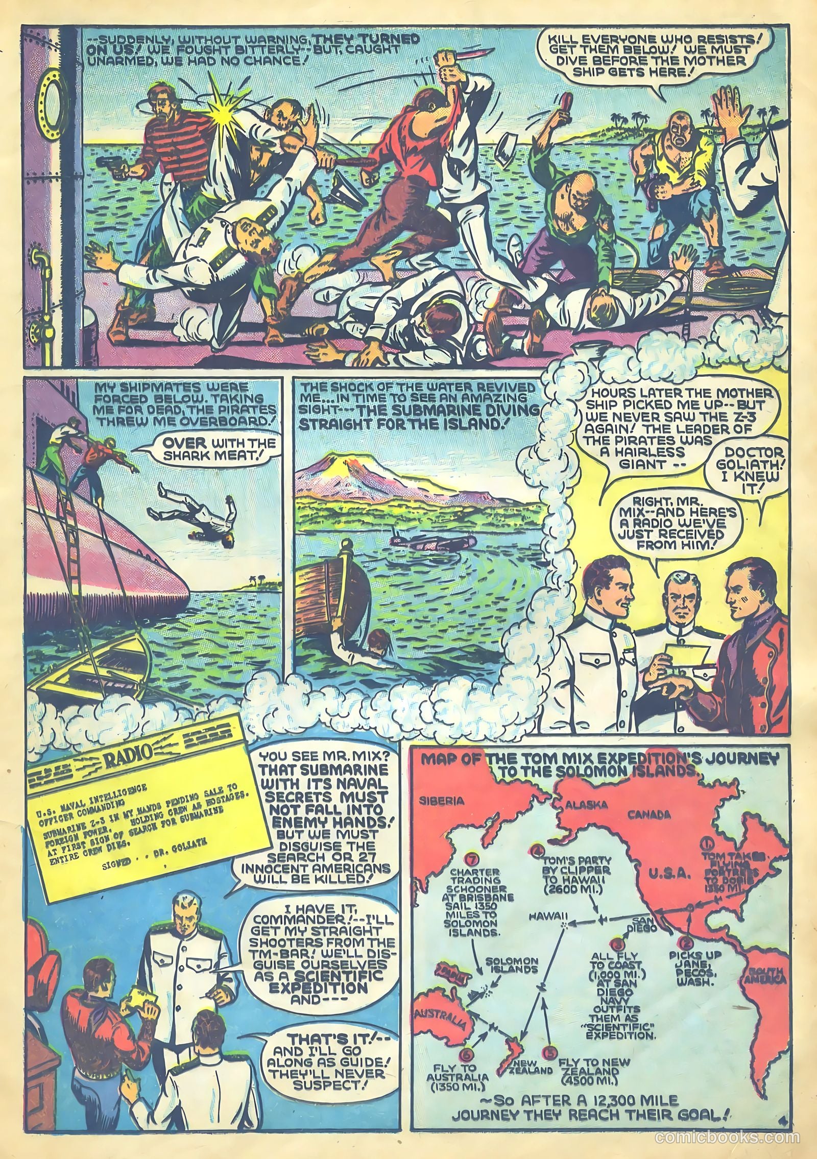 Tom Mix Comics #8 — page 5 of 37