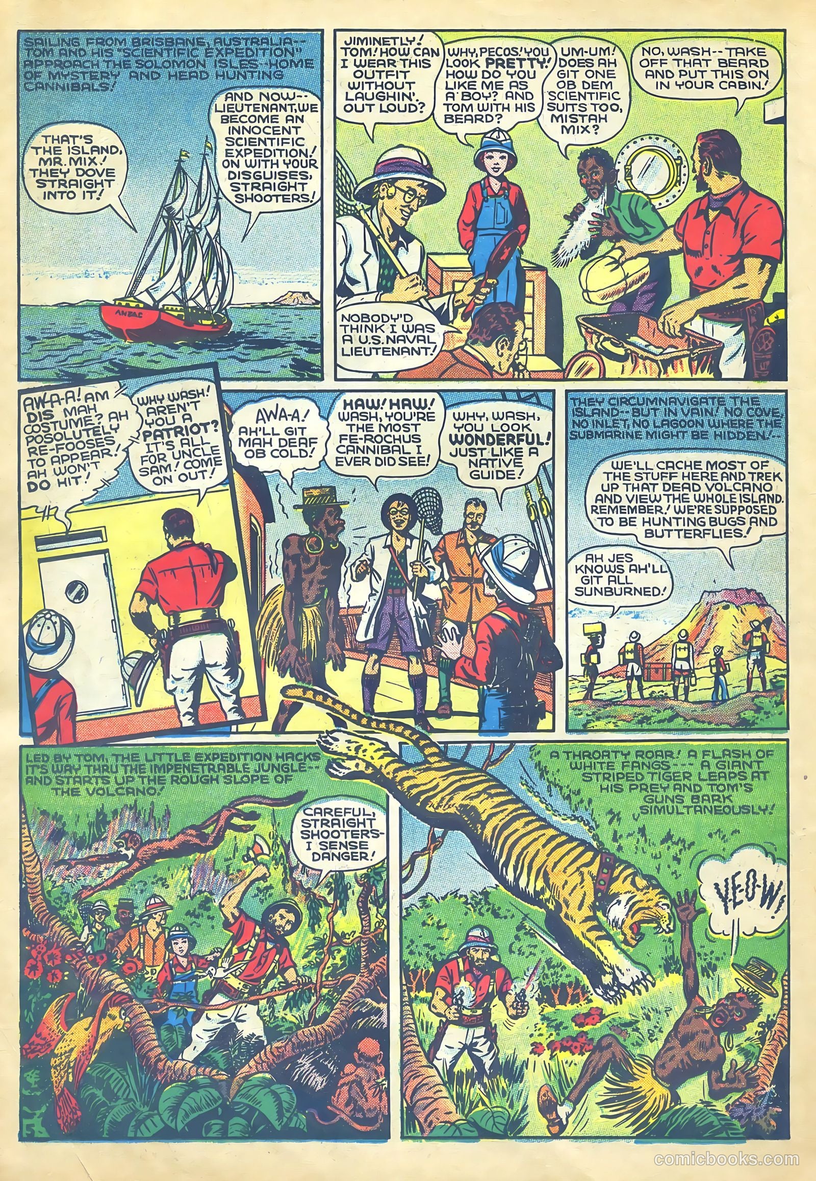 Tom Mix Comics #8 — page 6 of 37