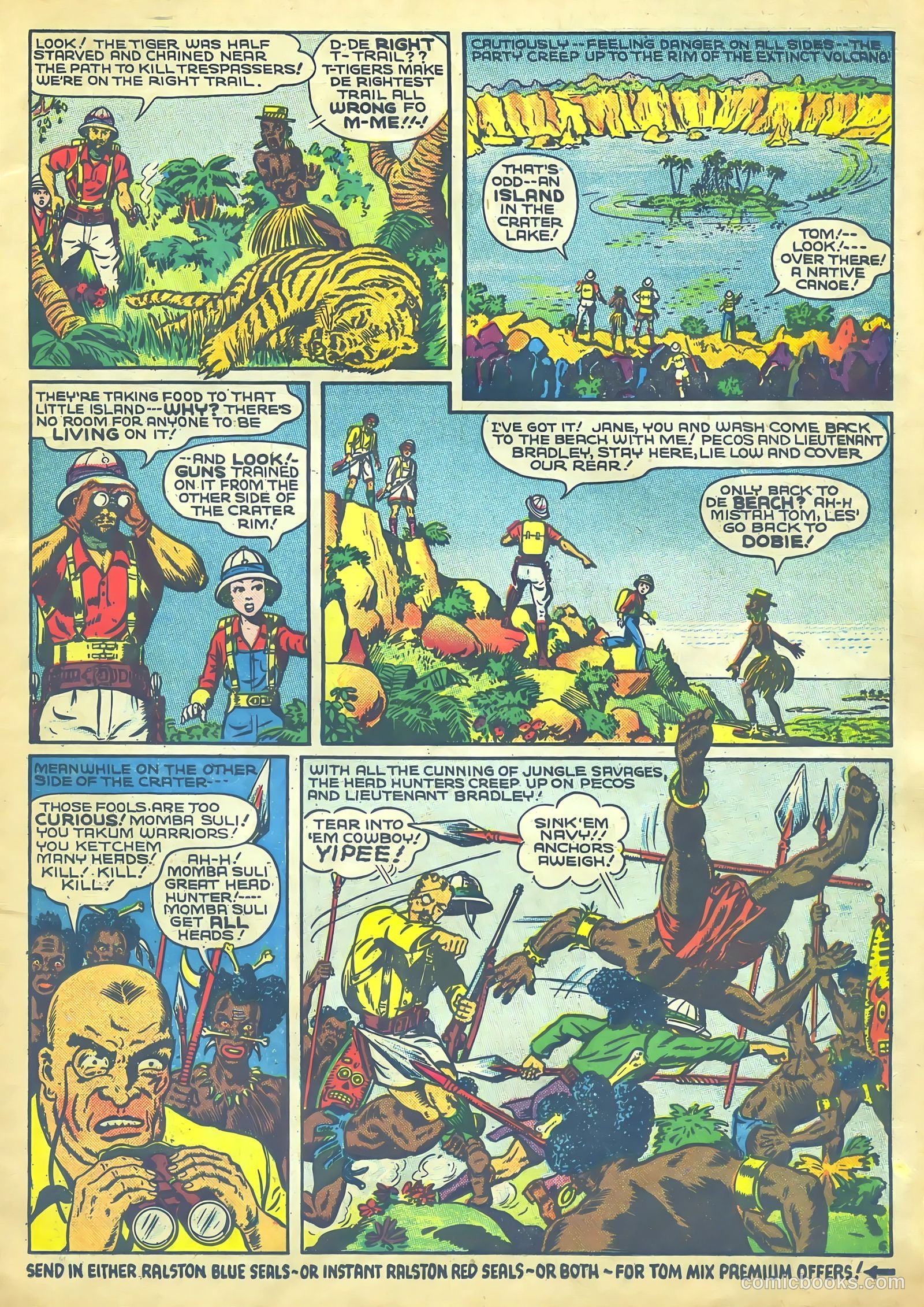 Tom Mix Comics #8 — page 7 of 37