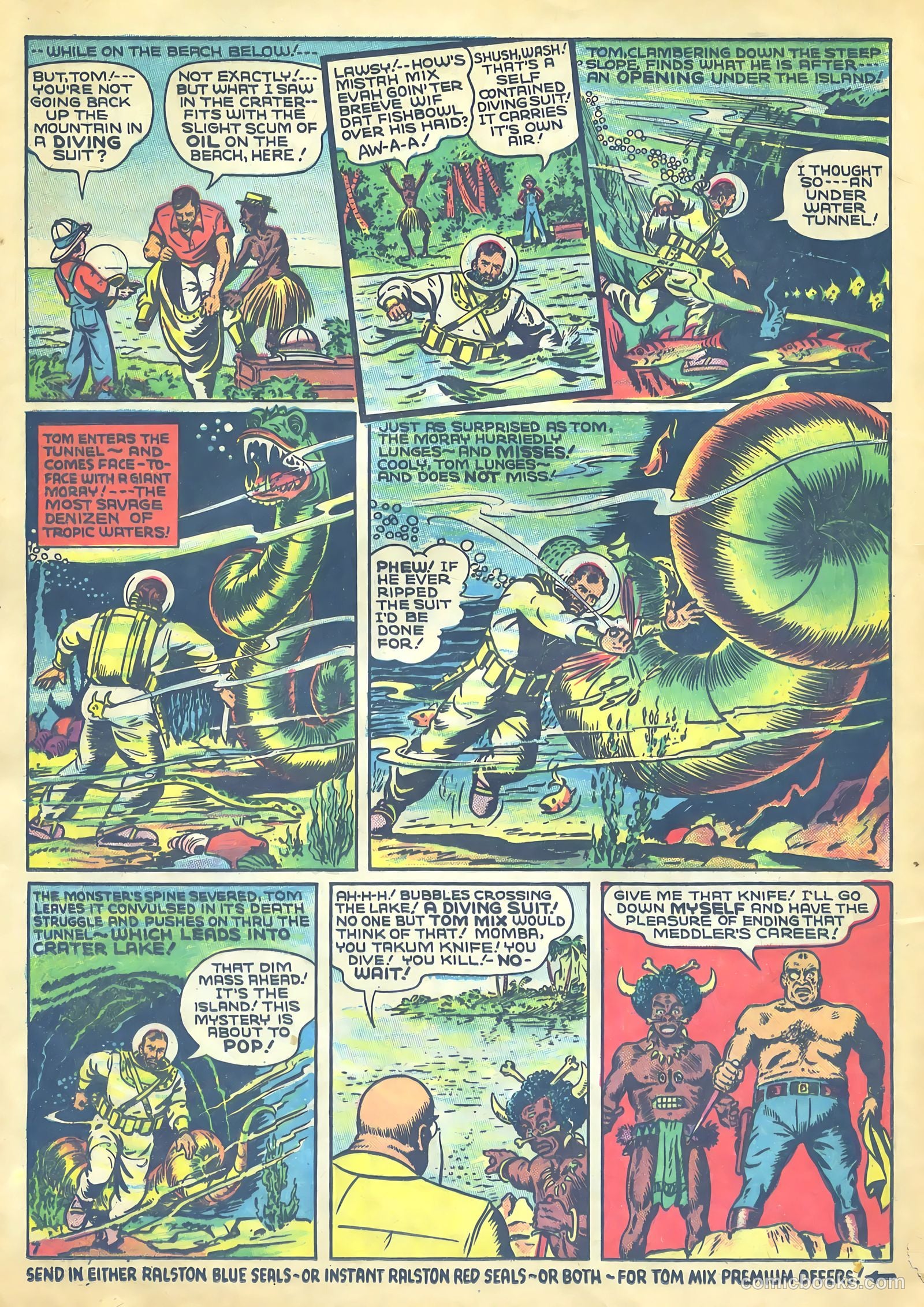 Tom Mix Comics #8 — page 8 of 37