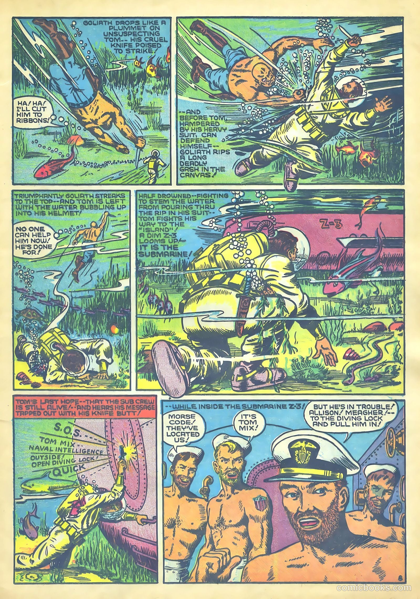 Tom Mix Comics #8 — page 9 of 37