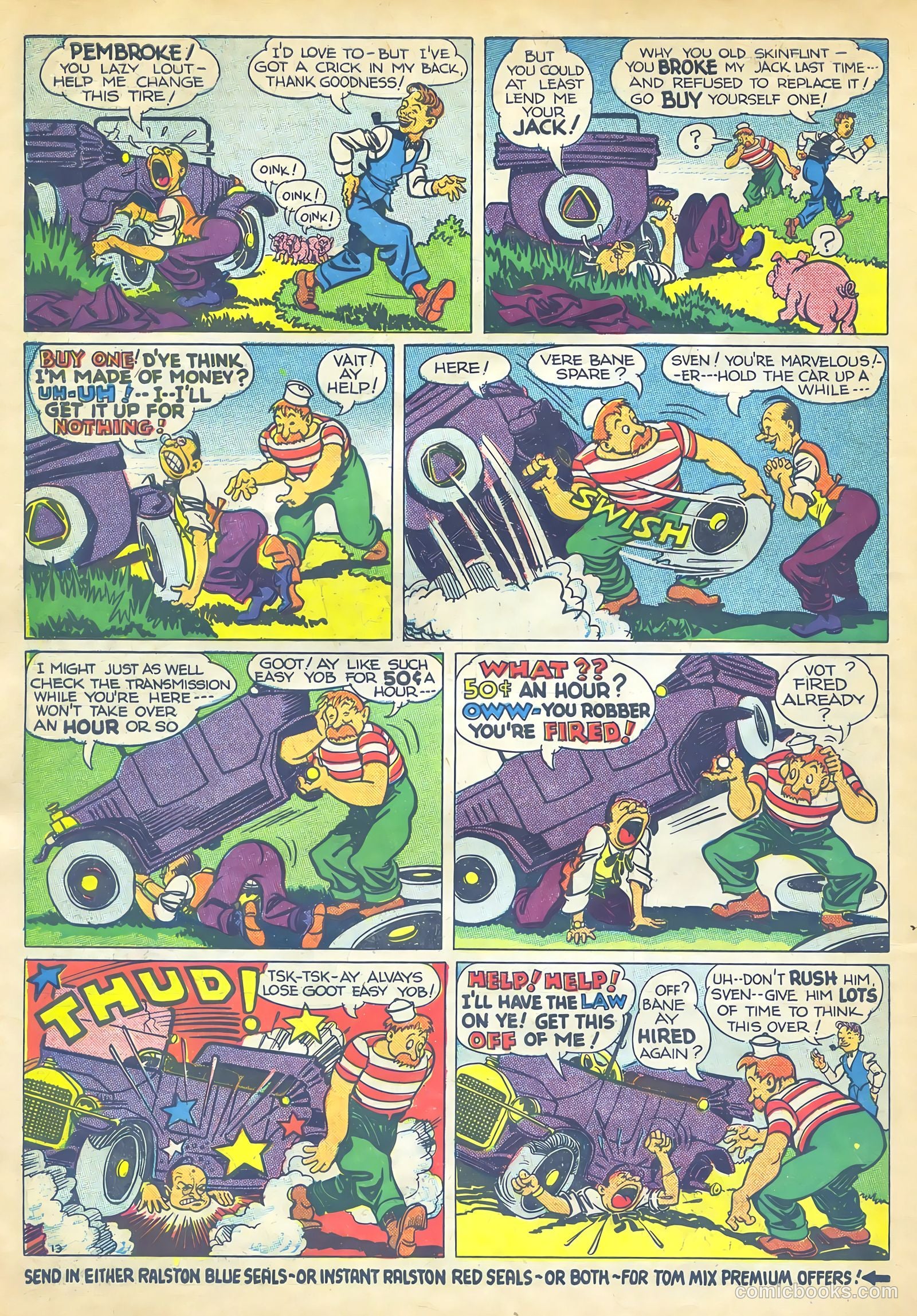 Tom Mix Comics #8 — page 14 of 37