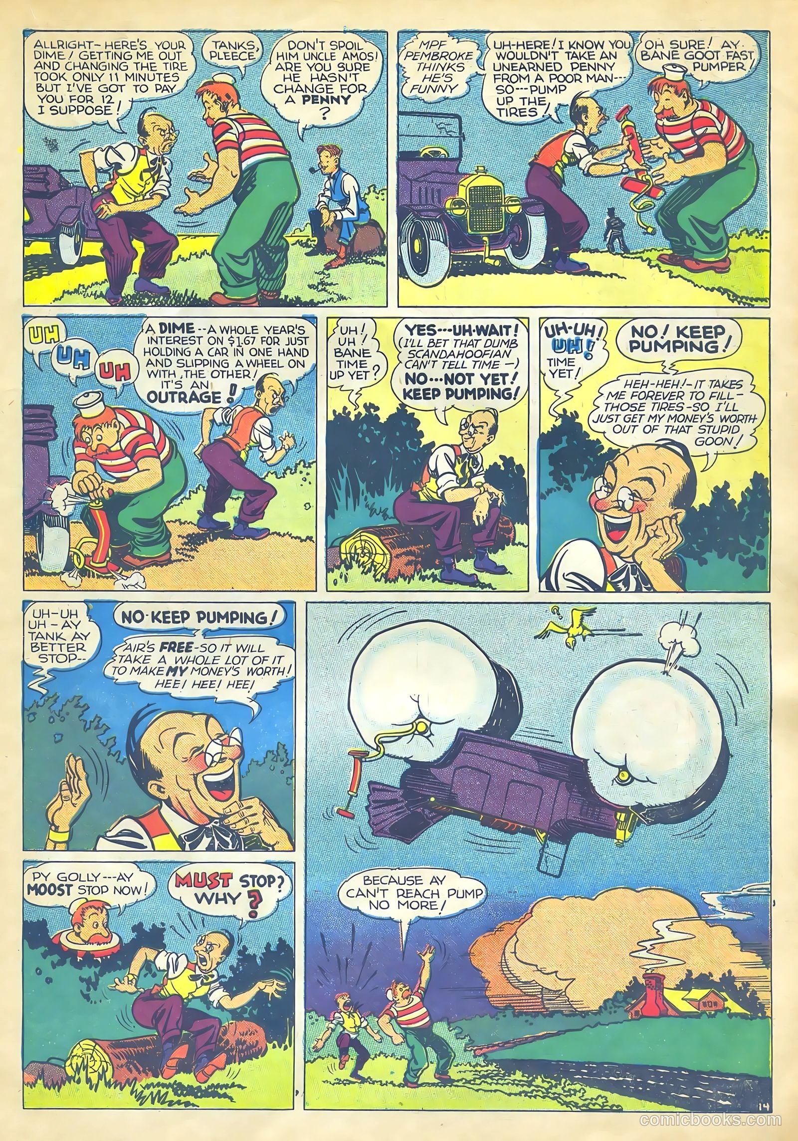 Tom Mix Comics #8 — page 15 of 37