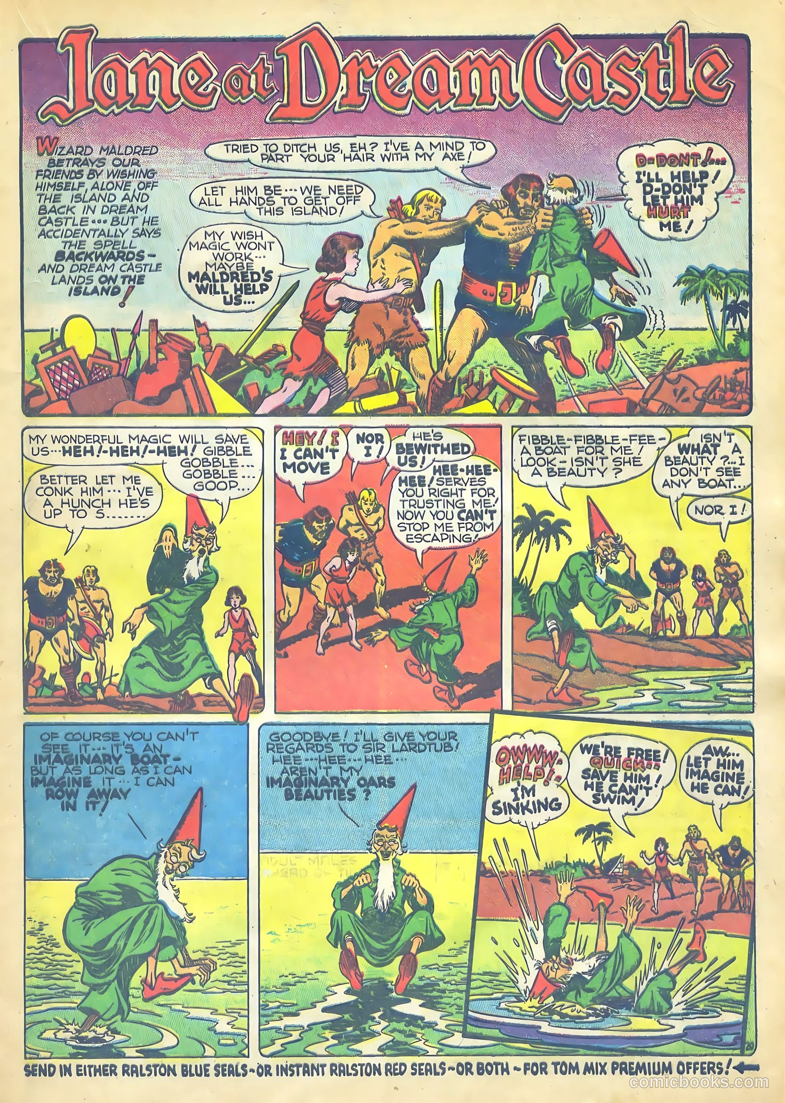 Tom Mix Comics #8 — page 21 of 37