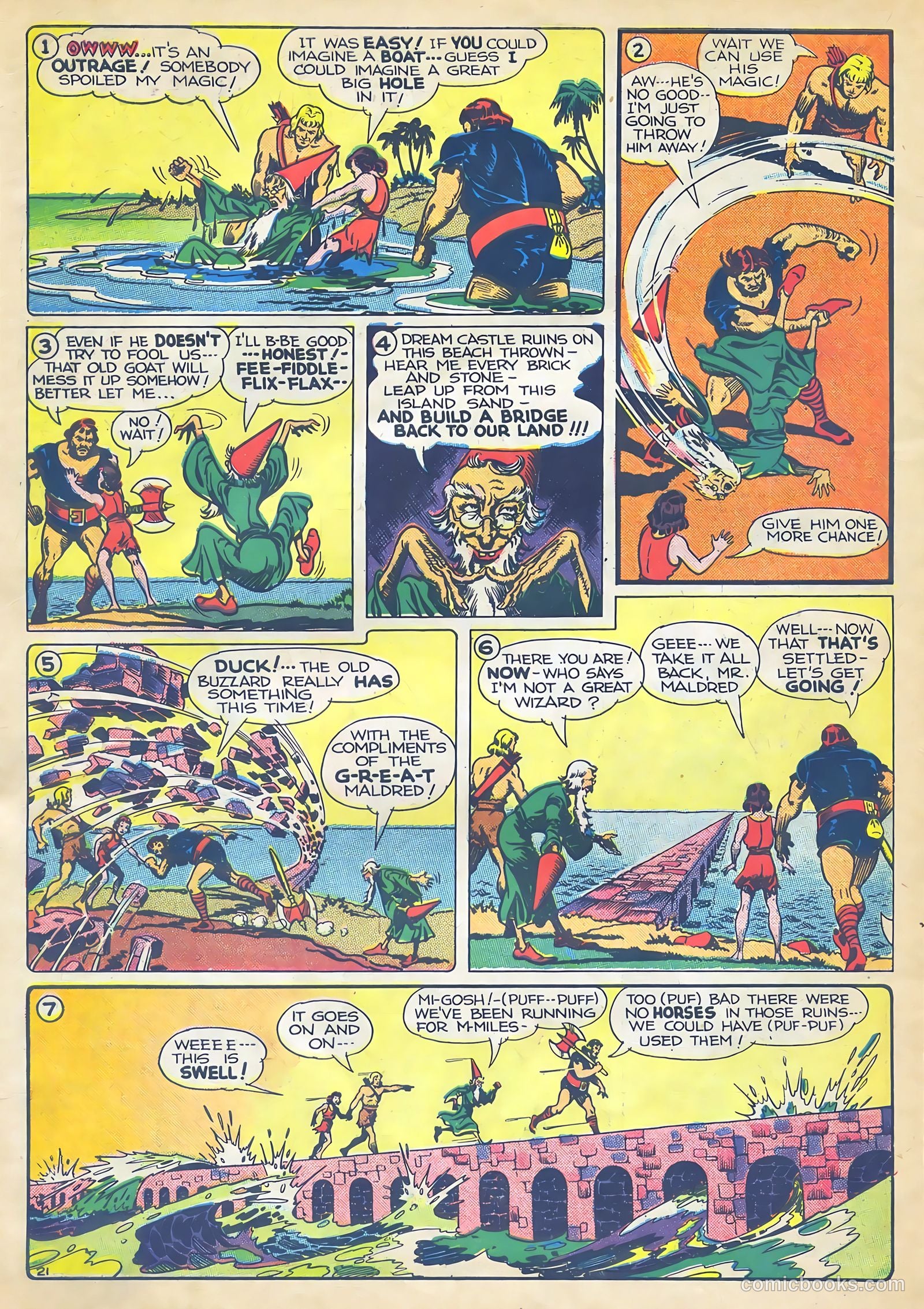 Tom Mix Comics #8 — page 22 of 37
