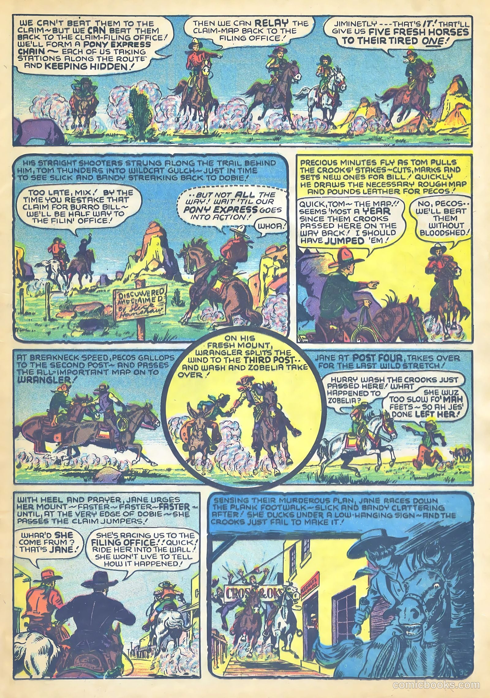 Tom Mix Comics #8 — page 33 of 37