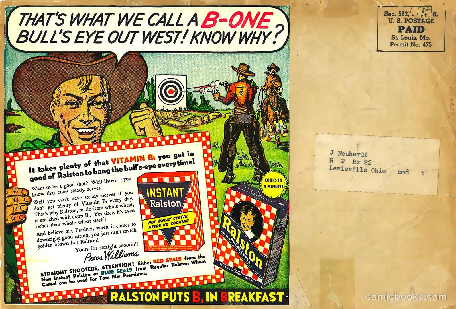 Tom Mix Comics #8 — page 36 of 37