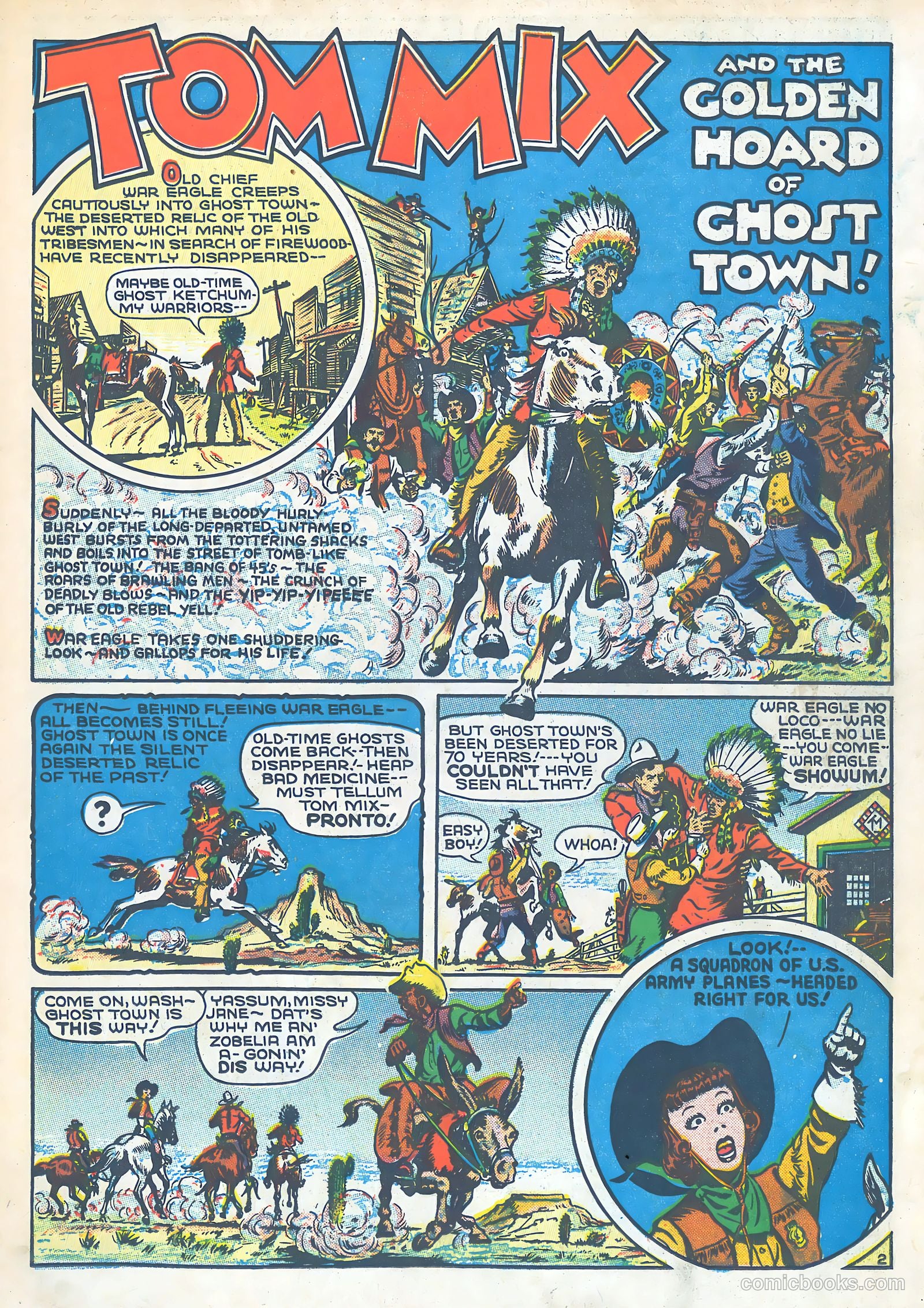 Tom Mix Comics #9 — page 3 of 34