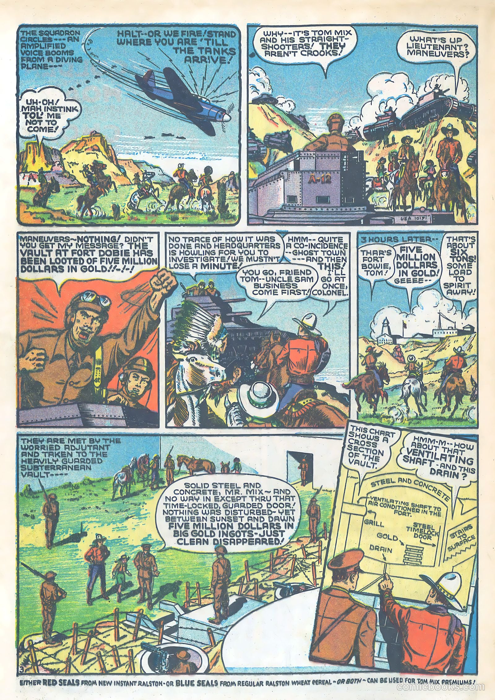 Tom Mix Comics #9 — page 4 of 34