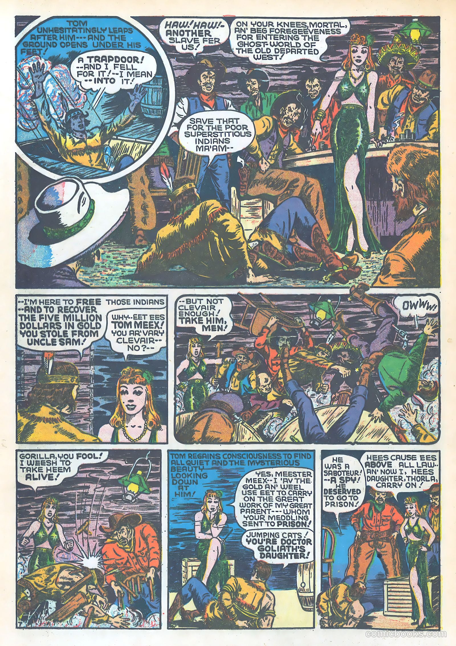Tom Mix Comics #9 — page 8 of 34