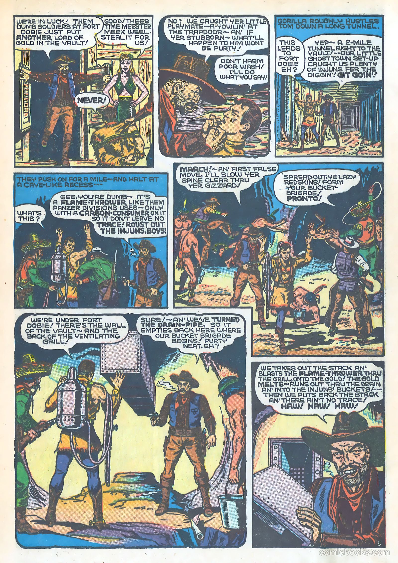 Tom Mix Comics #9 — page 9 of 34