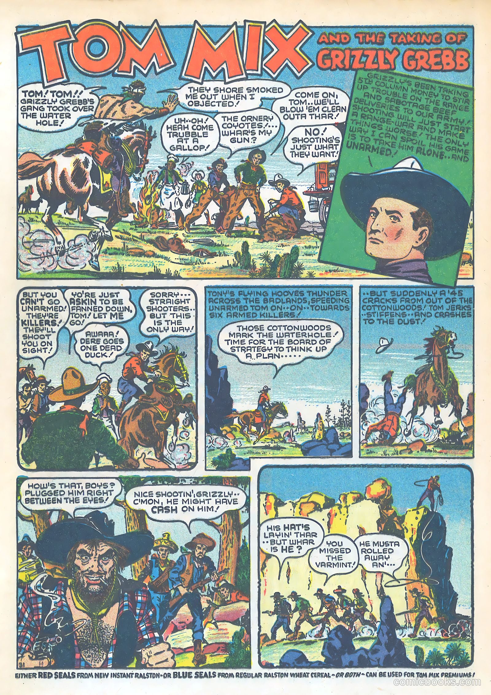 Tom Mix Comics #9 — page 30 of 34