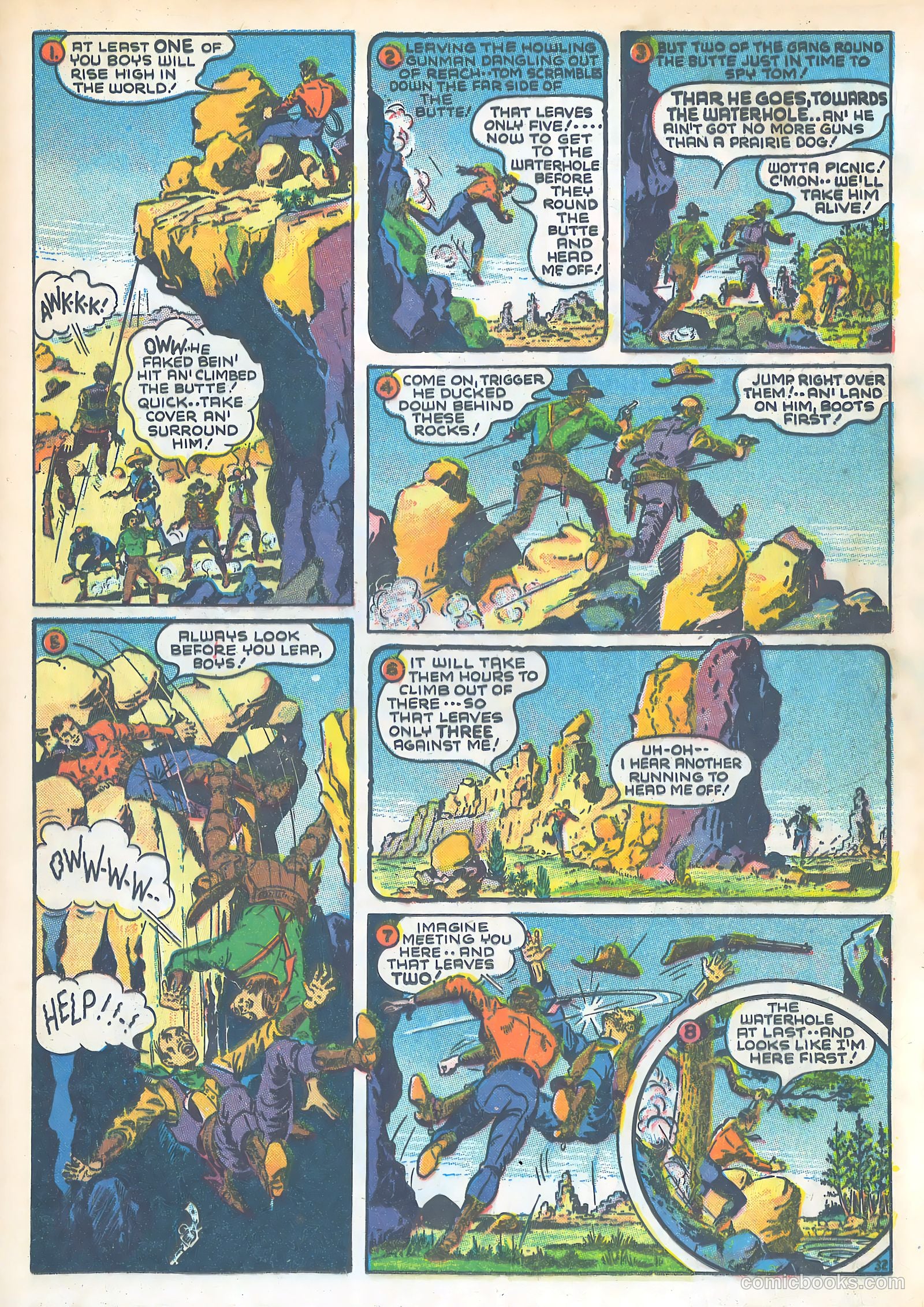 Tom Mix Comics #9 — page 31 of 34