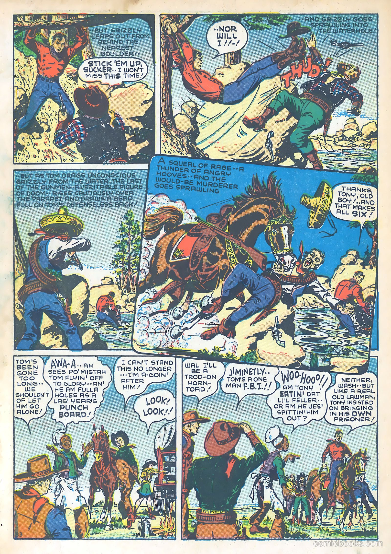 Tom Mix Comics #9 — page 32 of 34