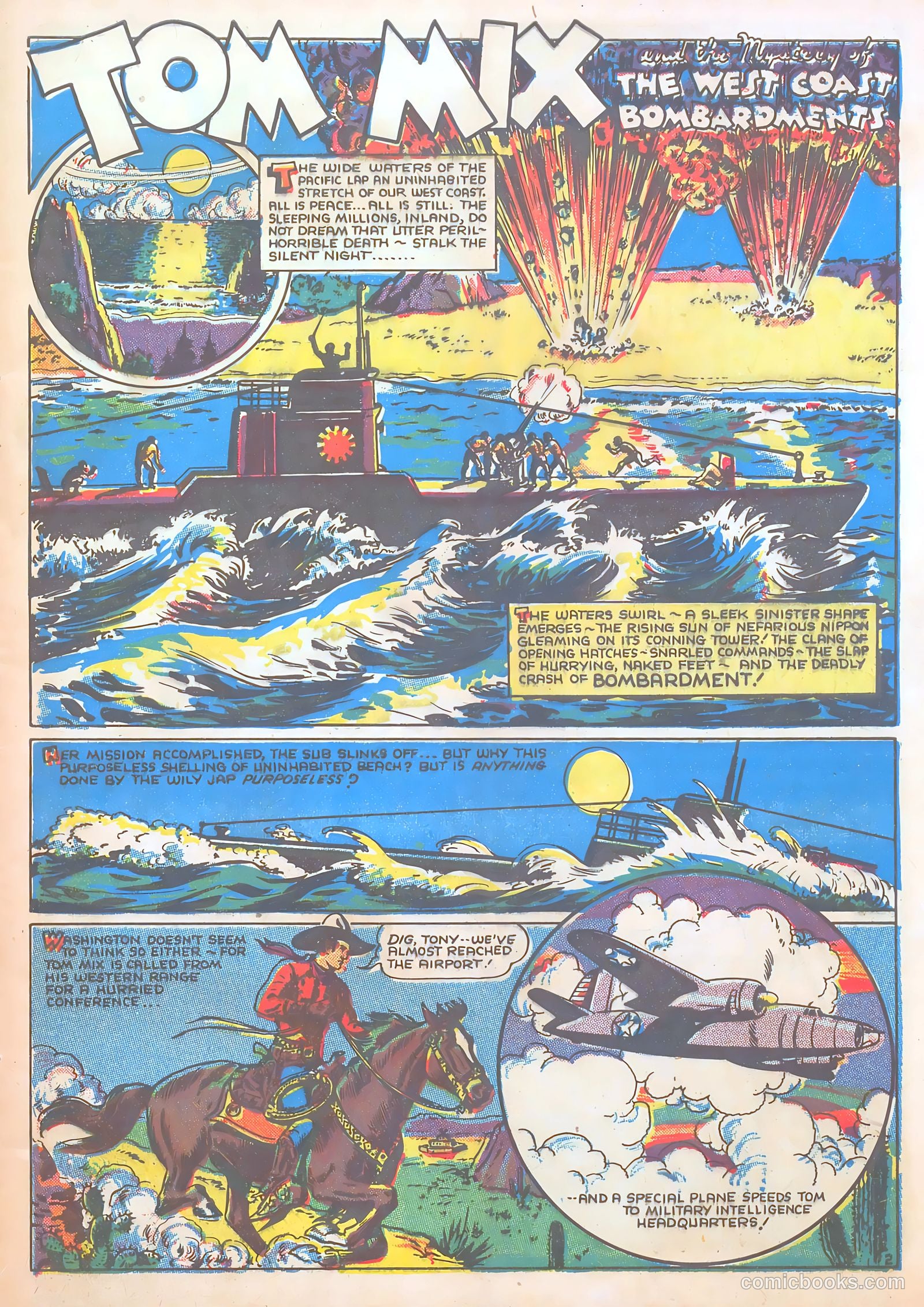 Tom Mix Commandos Comics #10 — page 3 of 35