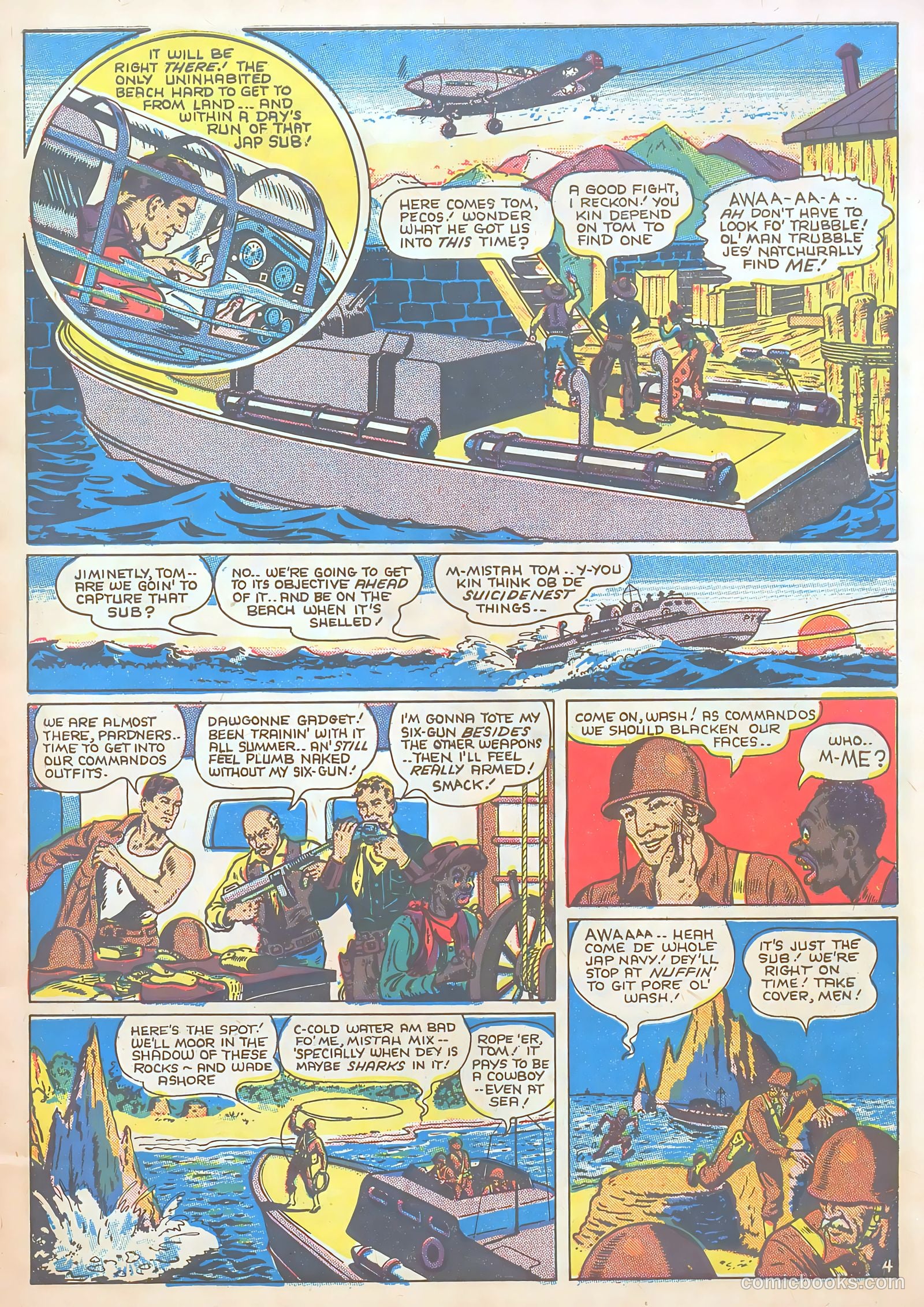 Tom Mix Commandos Comics #10 — page 5 of 35
