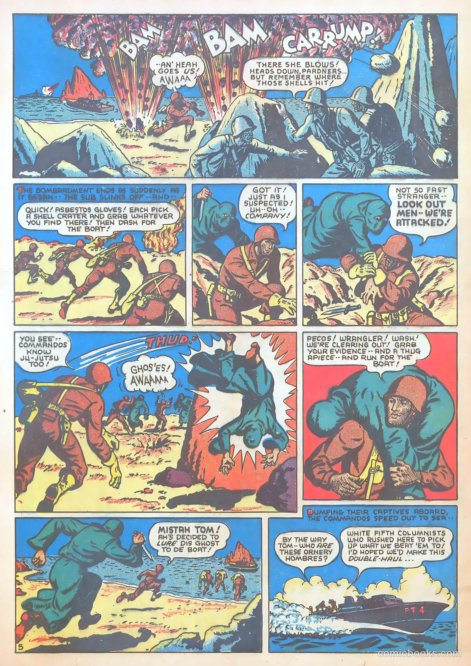 Tom Mix Commandos Comics #10 — page 6 of 35