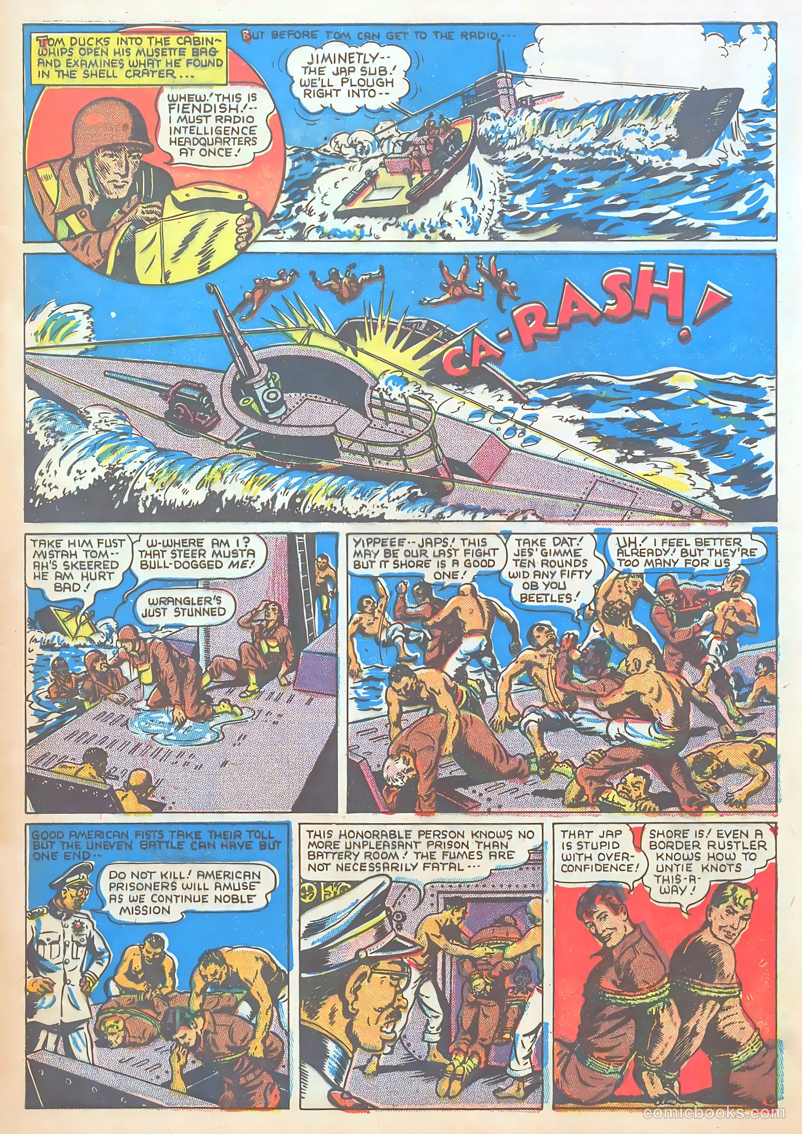 Tom Mix Commandos Comics #10 — page 7 of 35