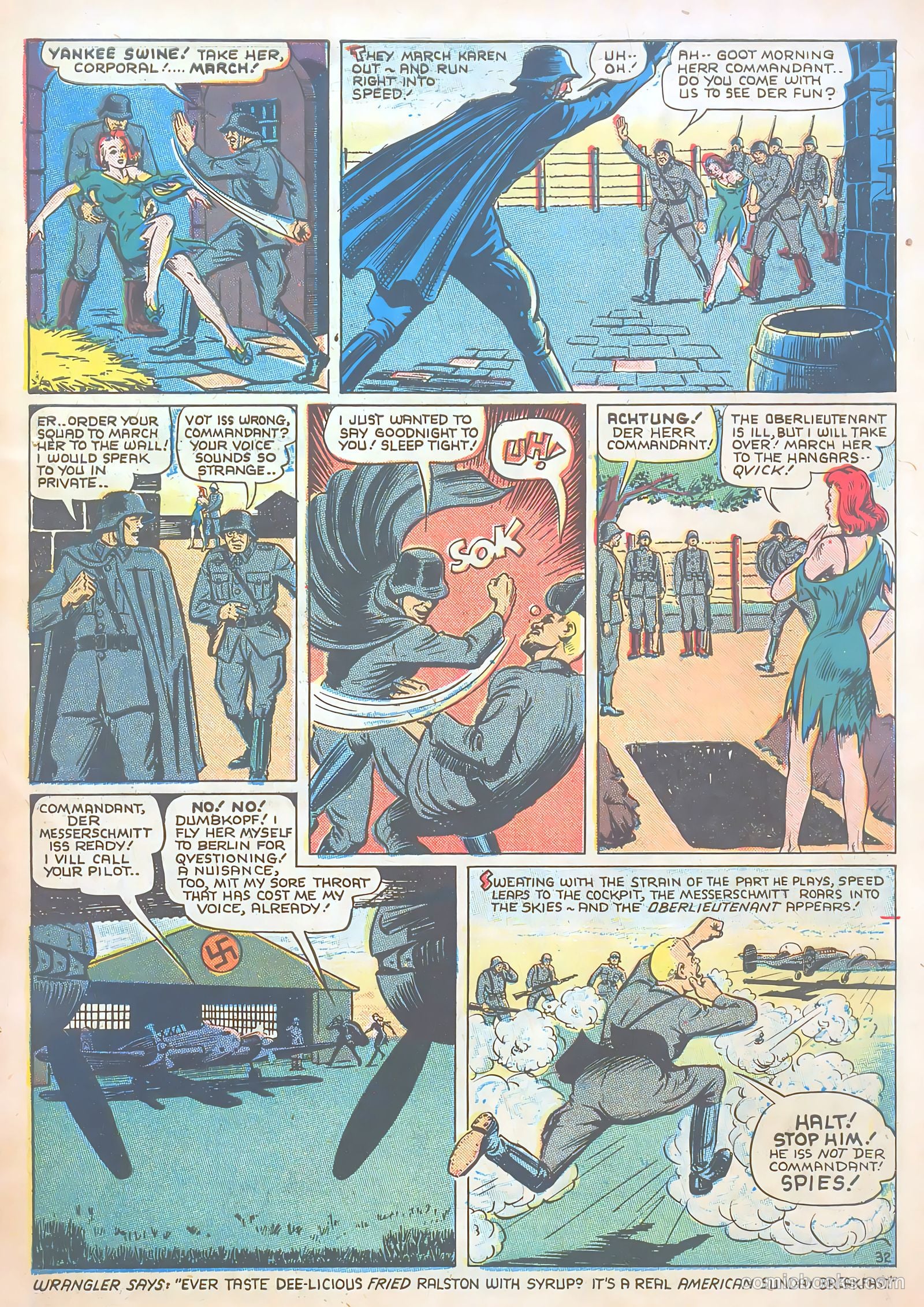 Tom Mix Commandos Comics #10 — page 32 of 35