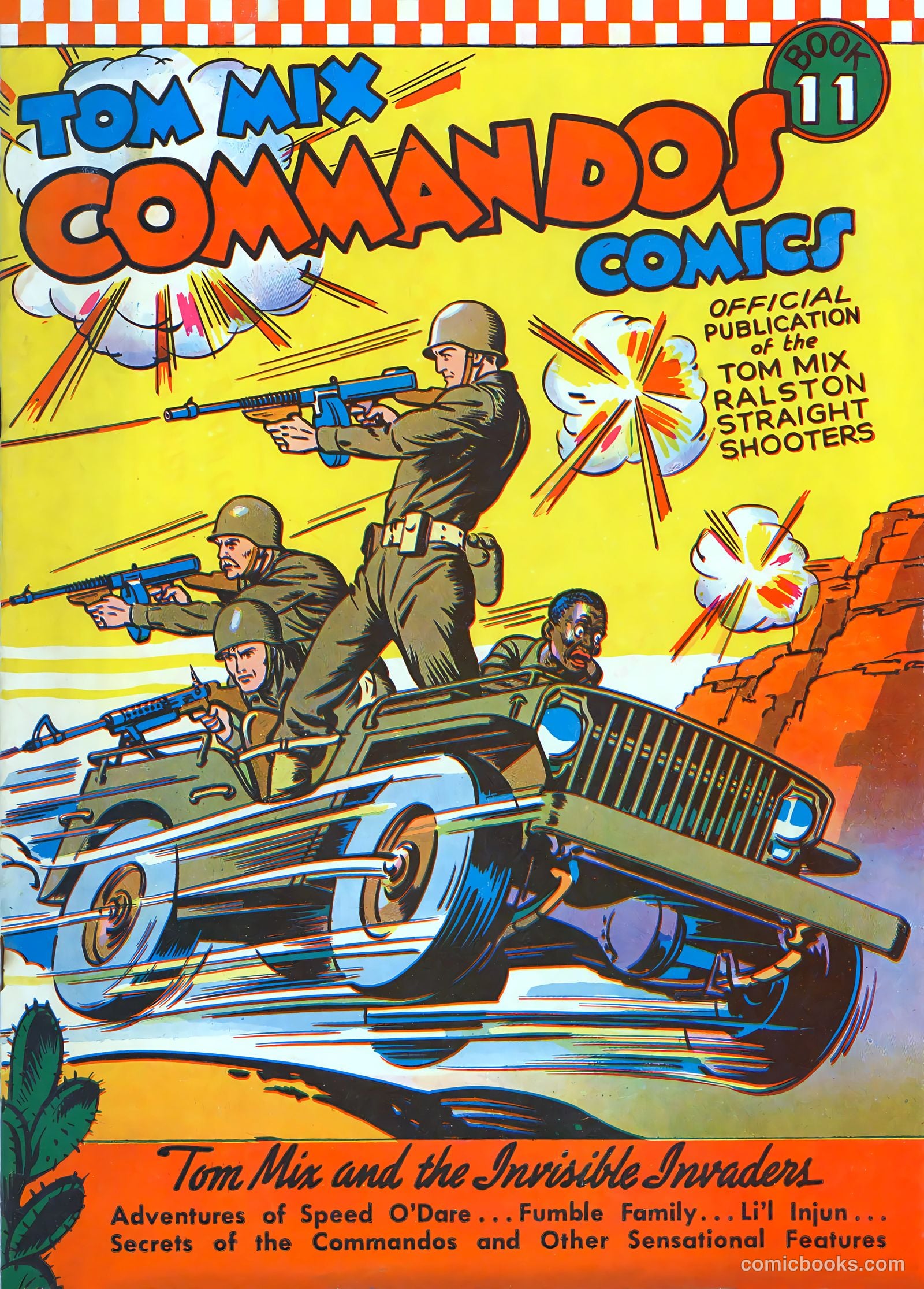 Tom Mix Commandos Comics #11 — page 1 of 35