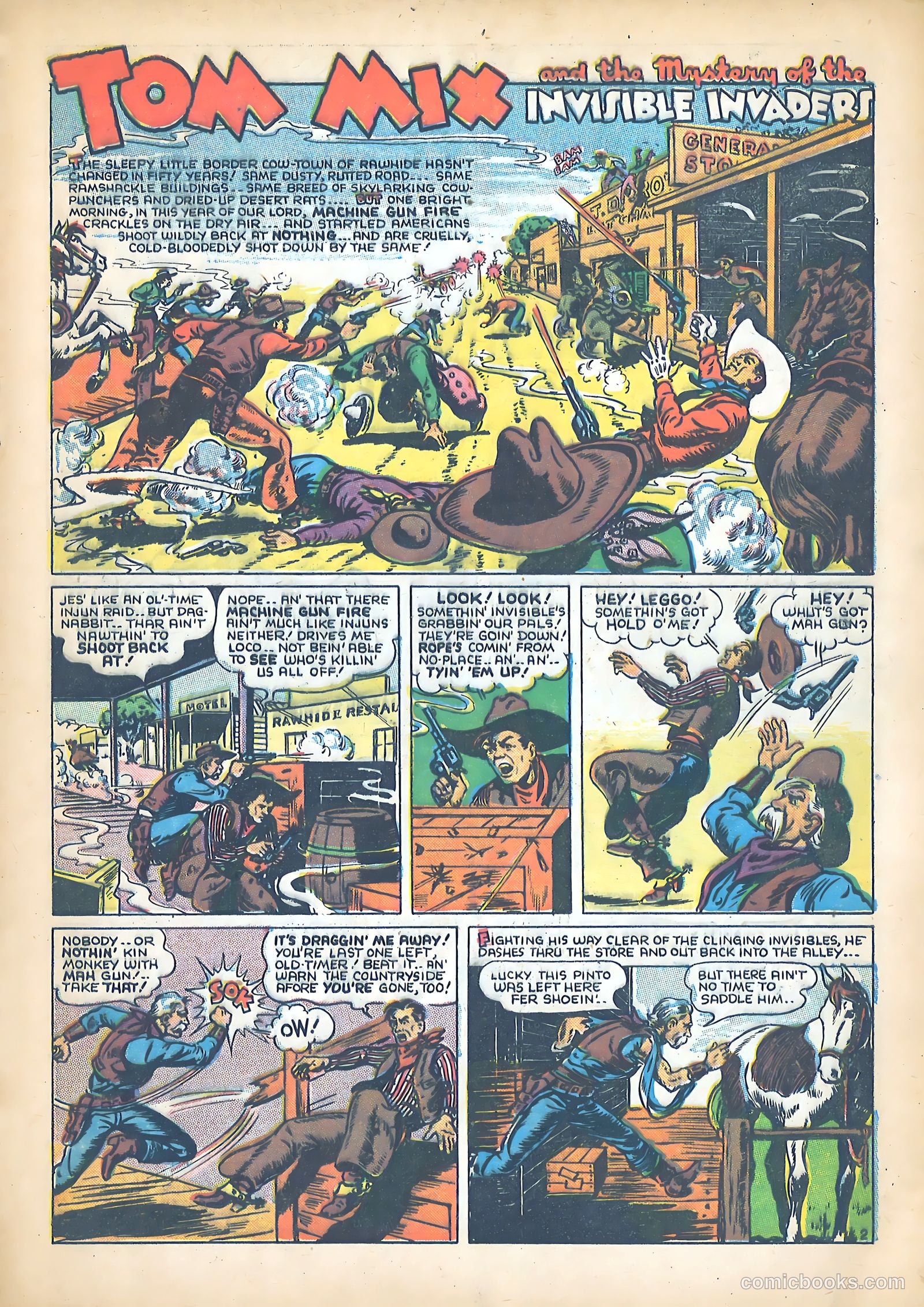 Tom Mix Commandos Comics #11 — page 3 of 35
