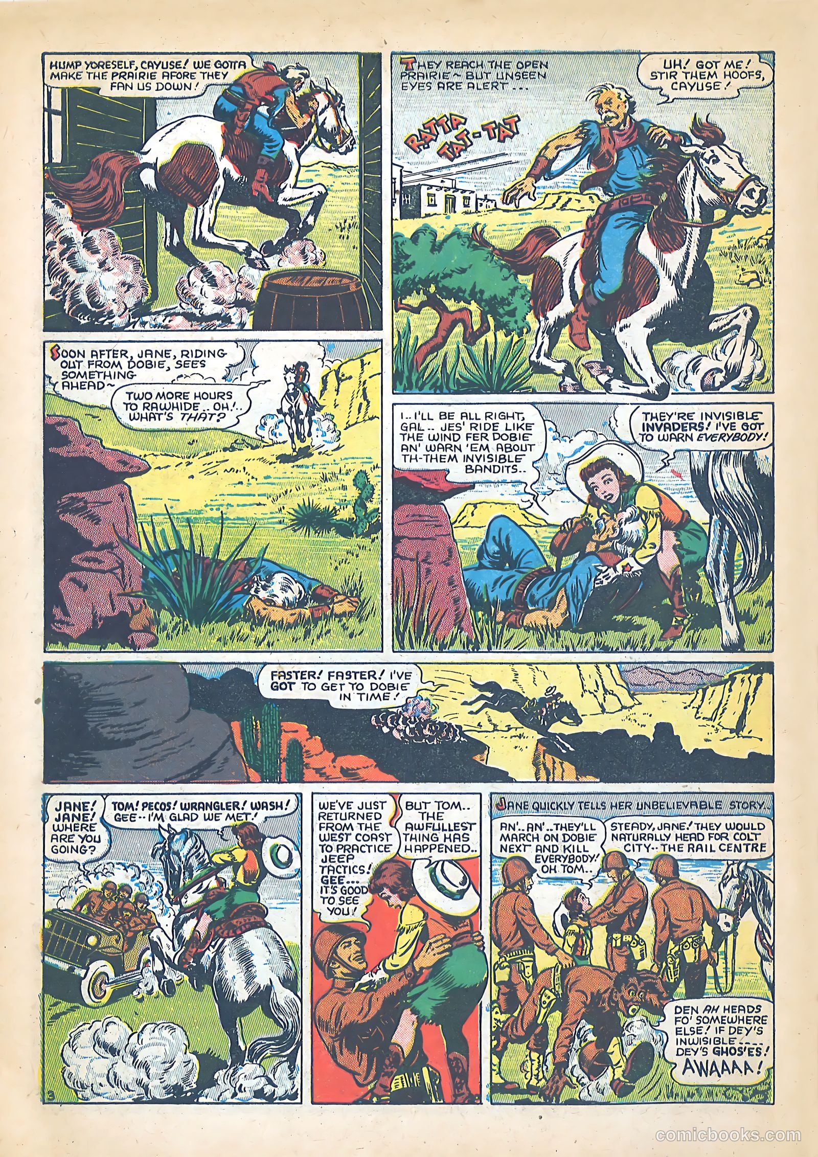 Tom Mix Commandos Comics #11 — page 4 of 35
