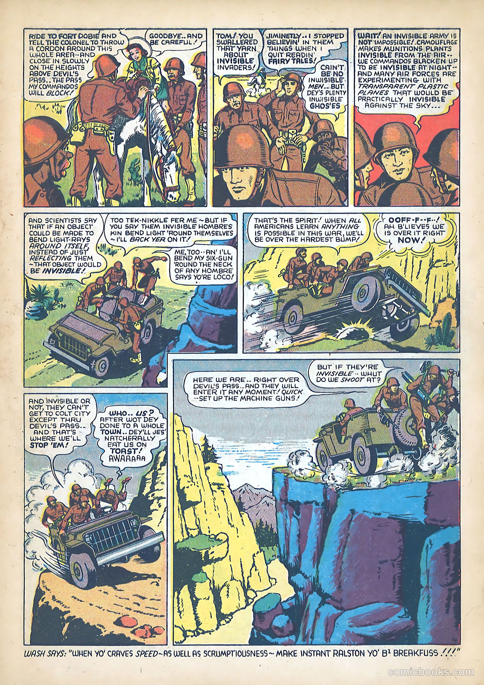 Tom Mix Commandos Comics #11 — page 5 of 35