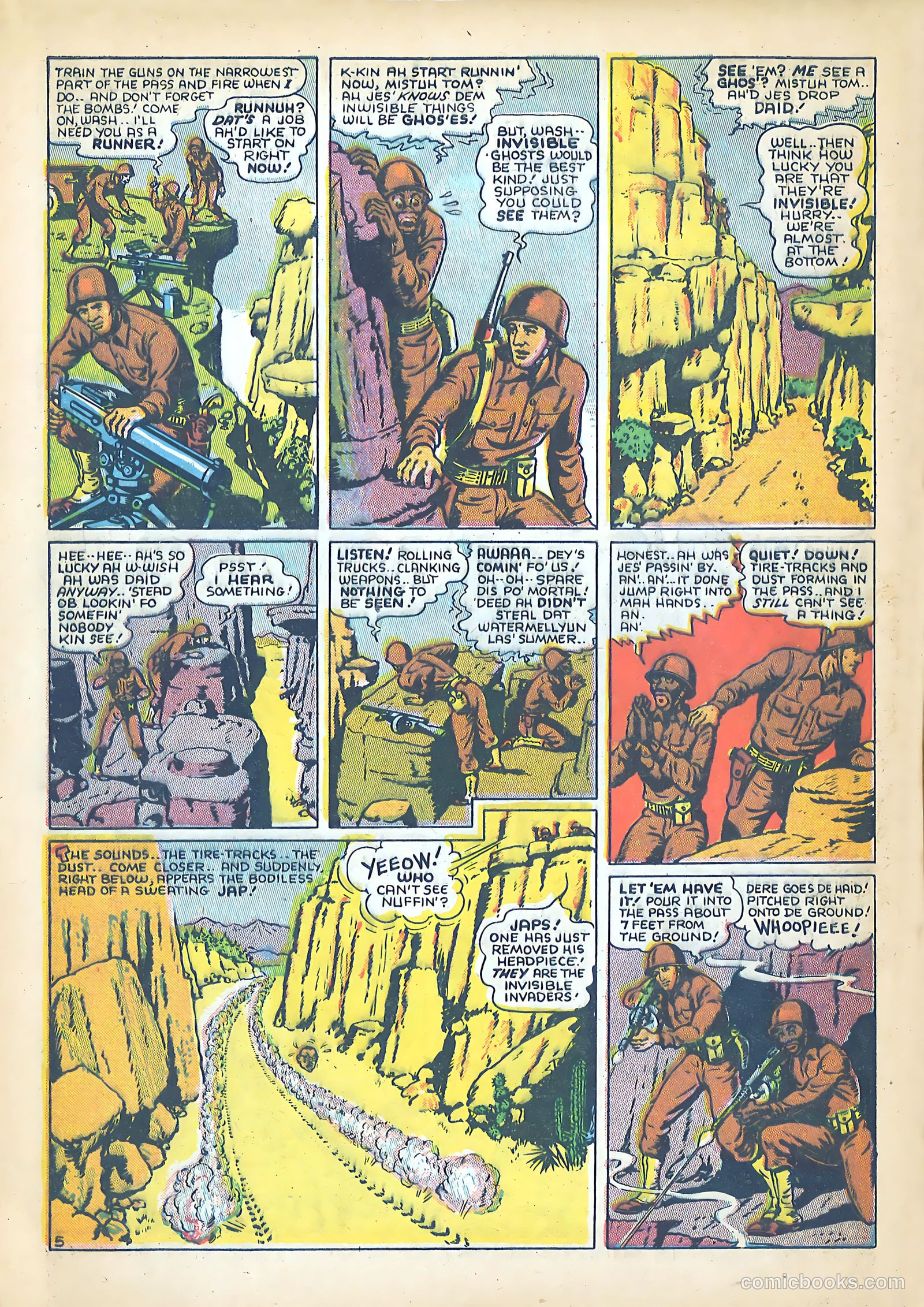 Tom Mix Commandos Comics #11 — page 6 of 35