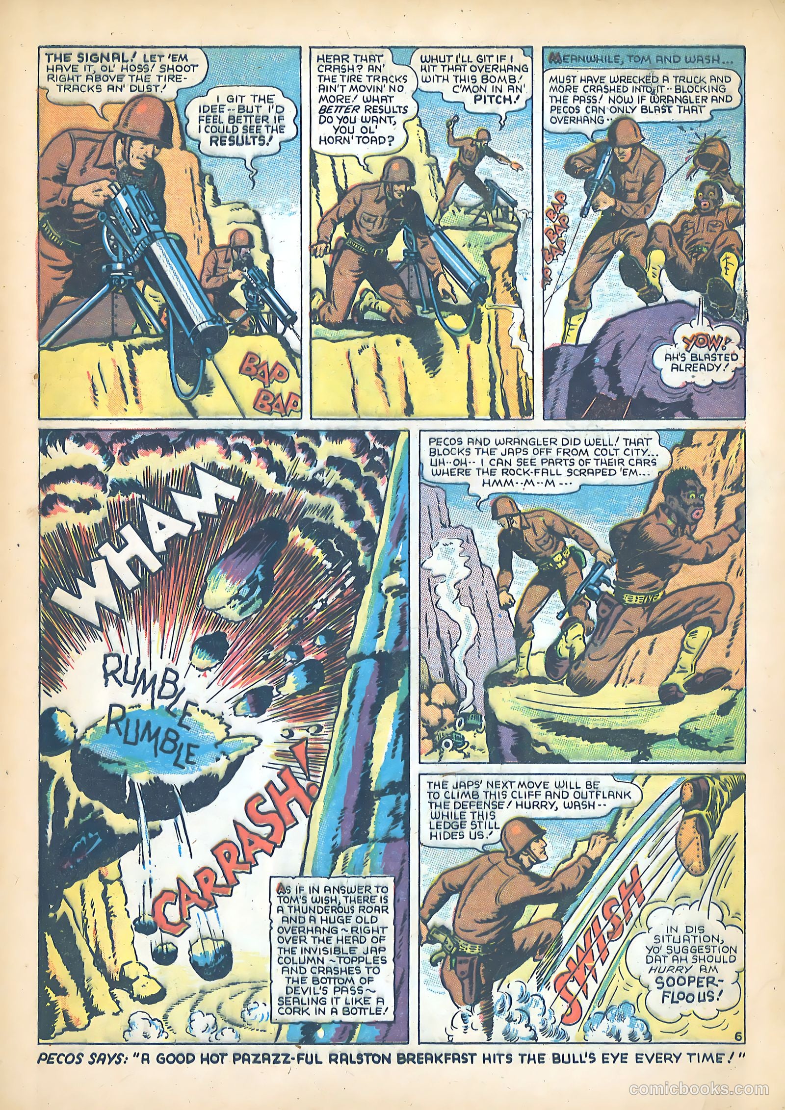 Tom Mix Commandos Comics #11 — page 7 of 35