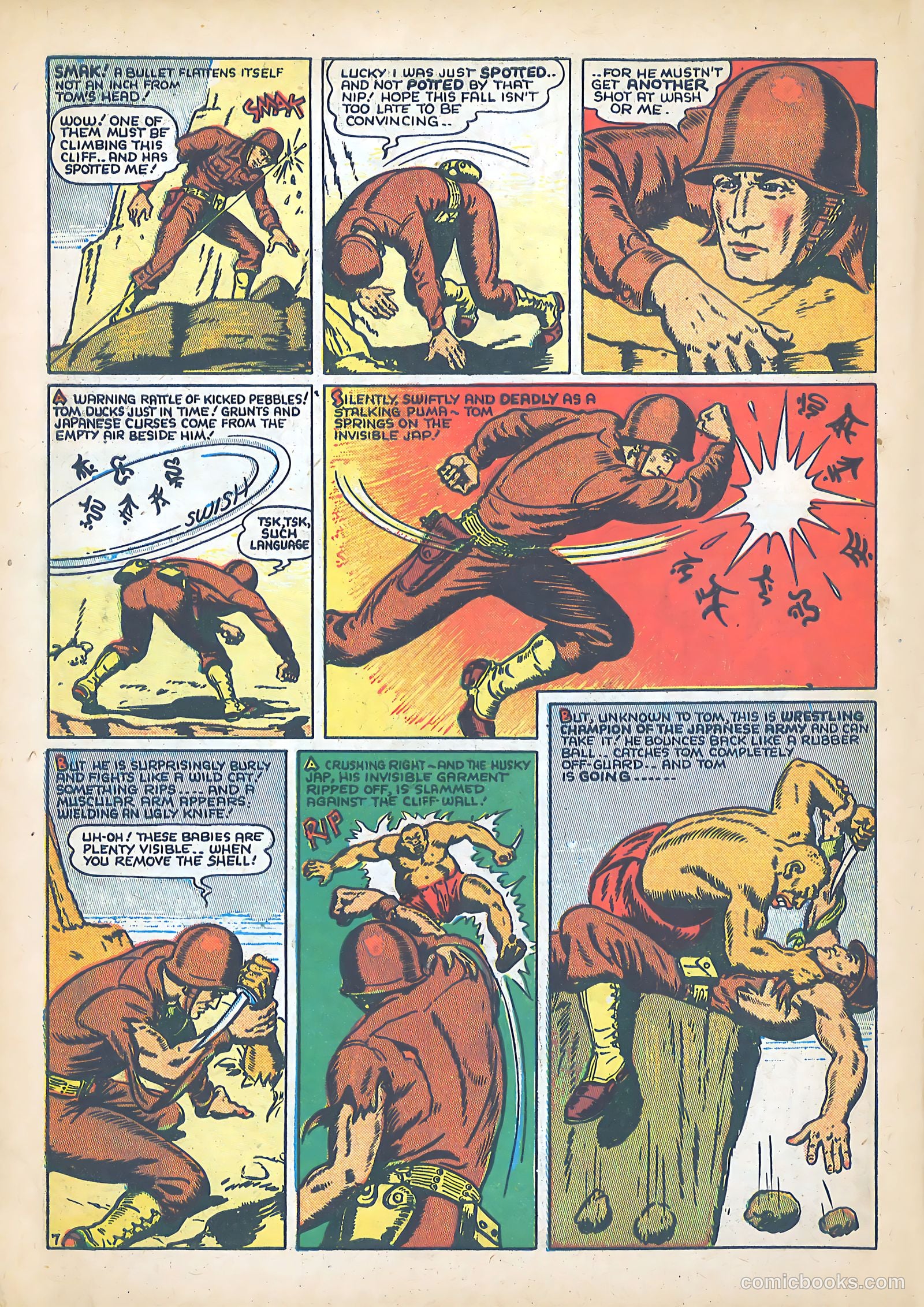 Tom Mix Commandos Comics #11 — page 8 of 35