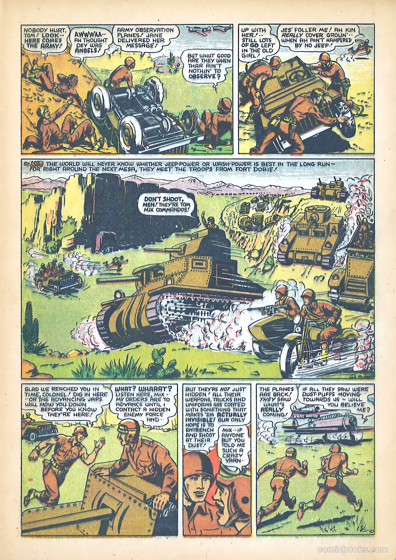 Tom Mix Commandos Comics #11 — page 11 of 35