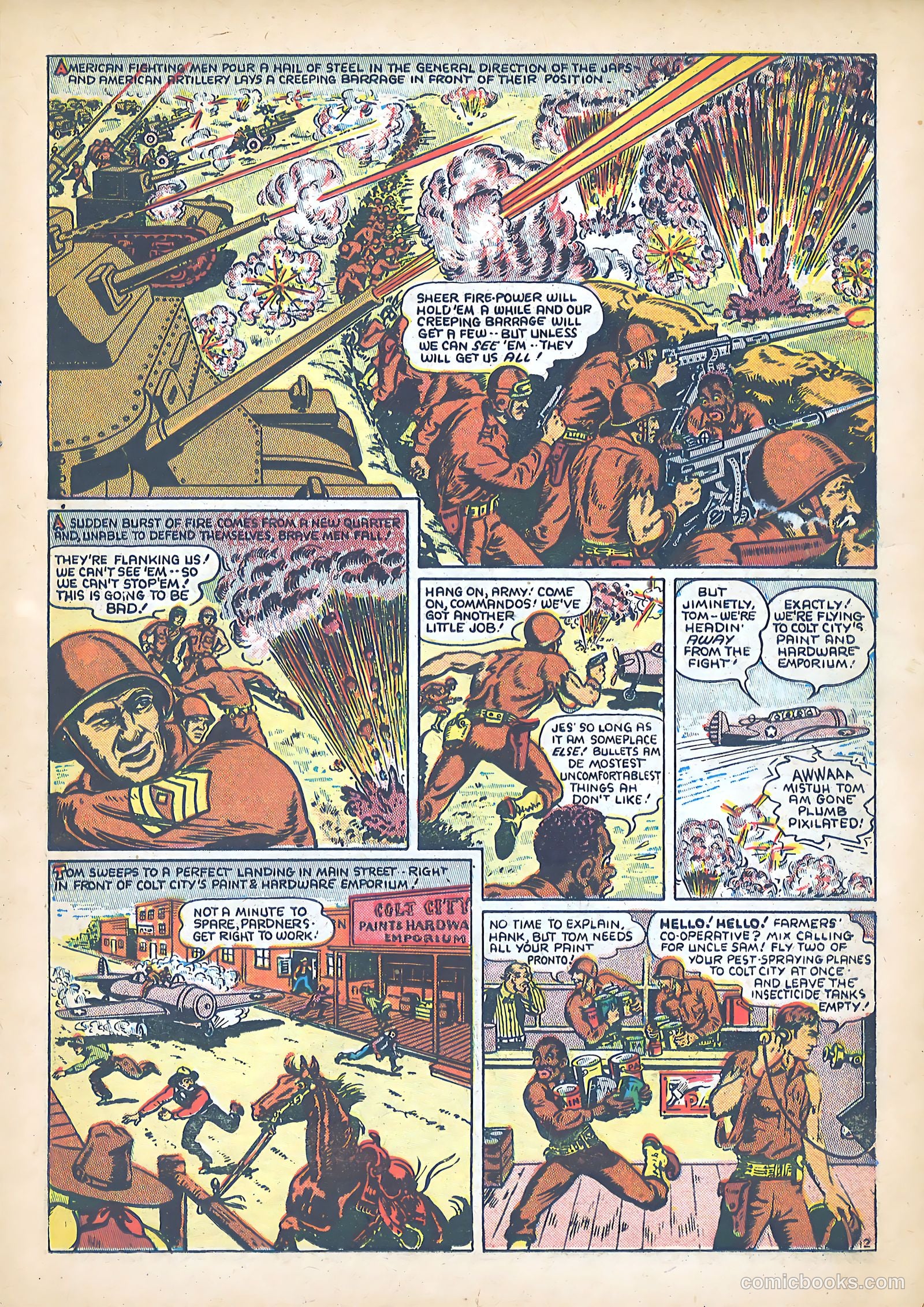 Tom Mix Commandos Comics #11 — page 13 of 35