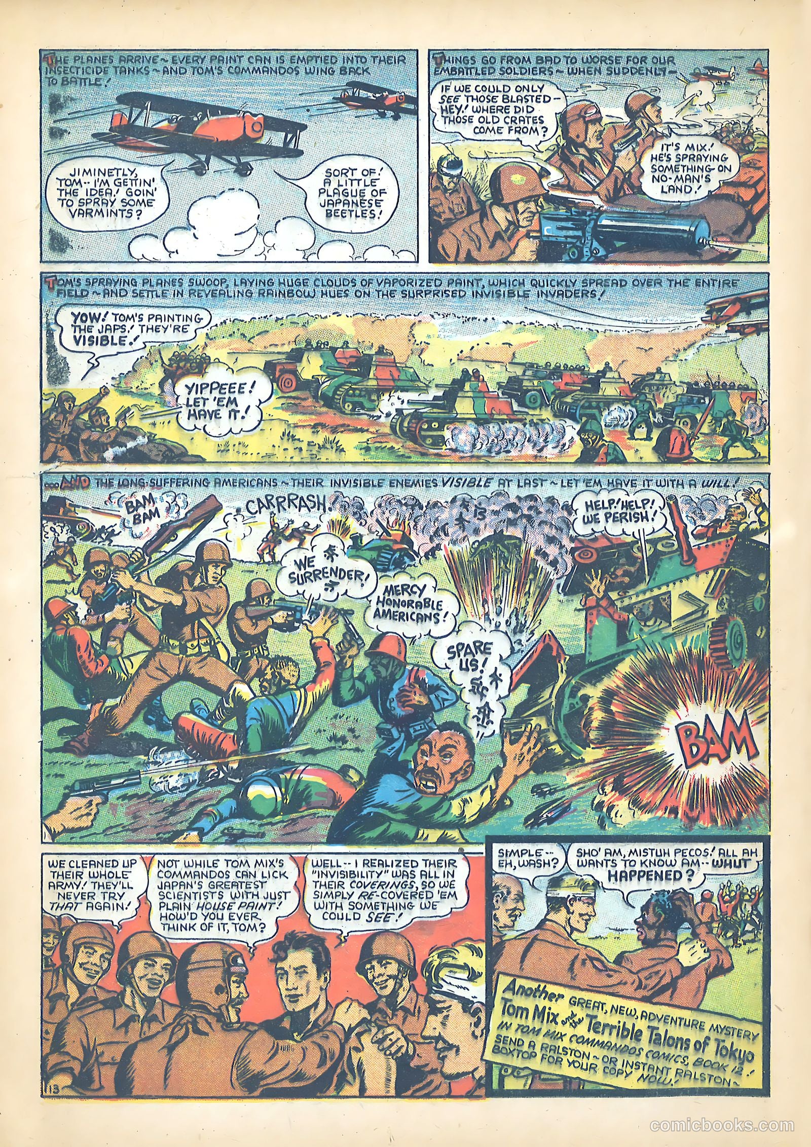 Tom Mix Commandos Comics #11 — page 14 of 35