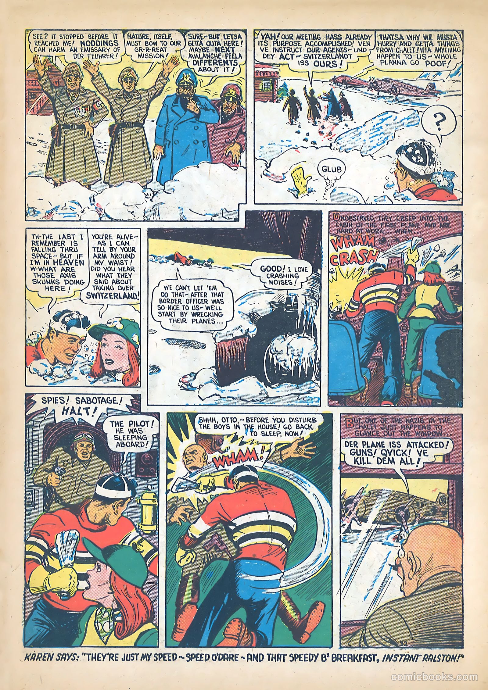 Tom Mix Commandos Comics #11 — page 32 of 35