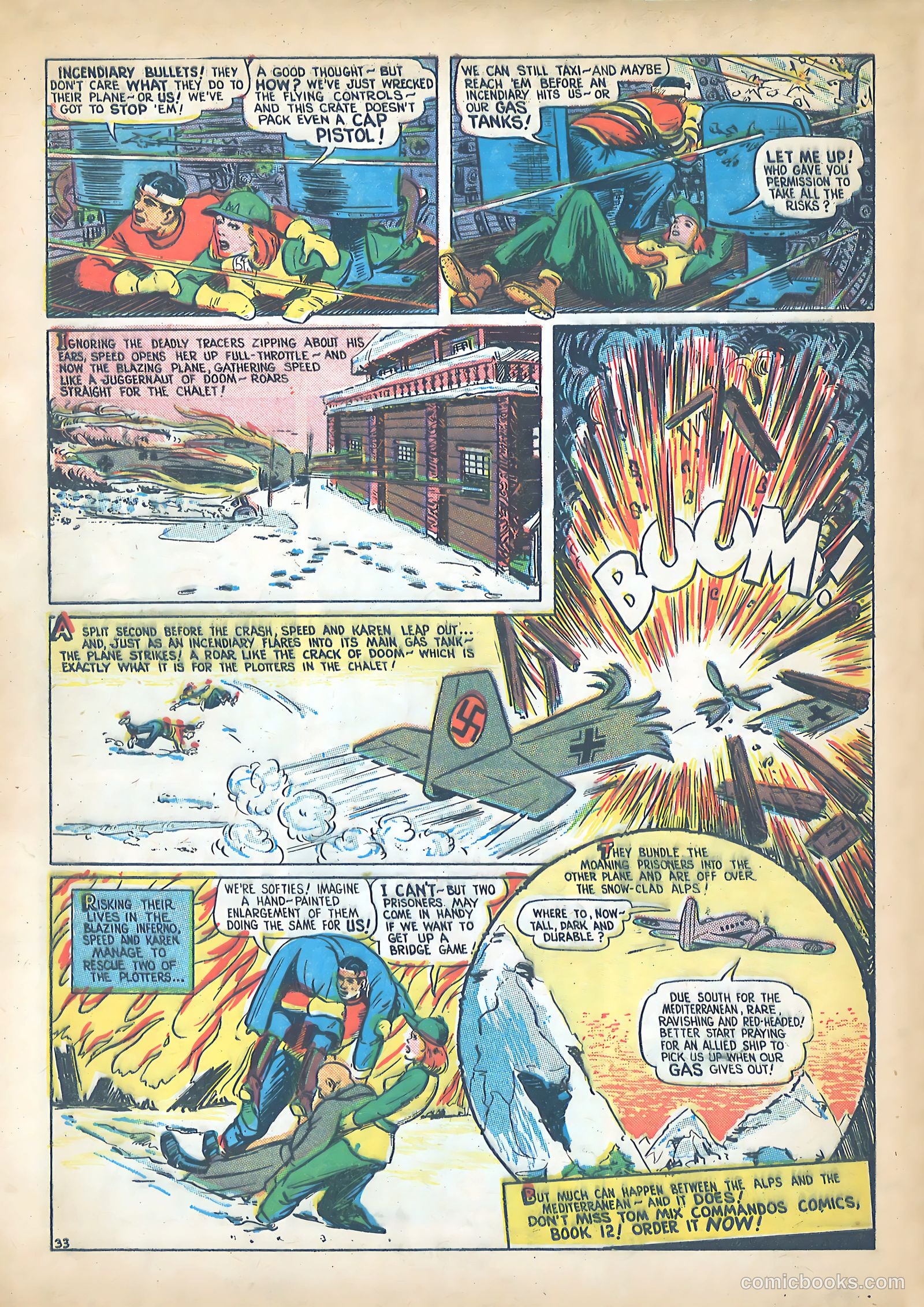 Tom Mix Commandos Comics #11 — page 33 of 35