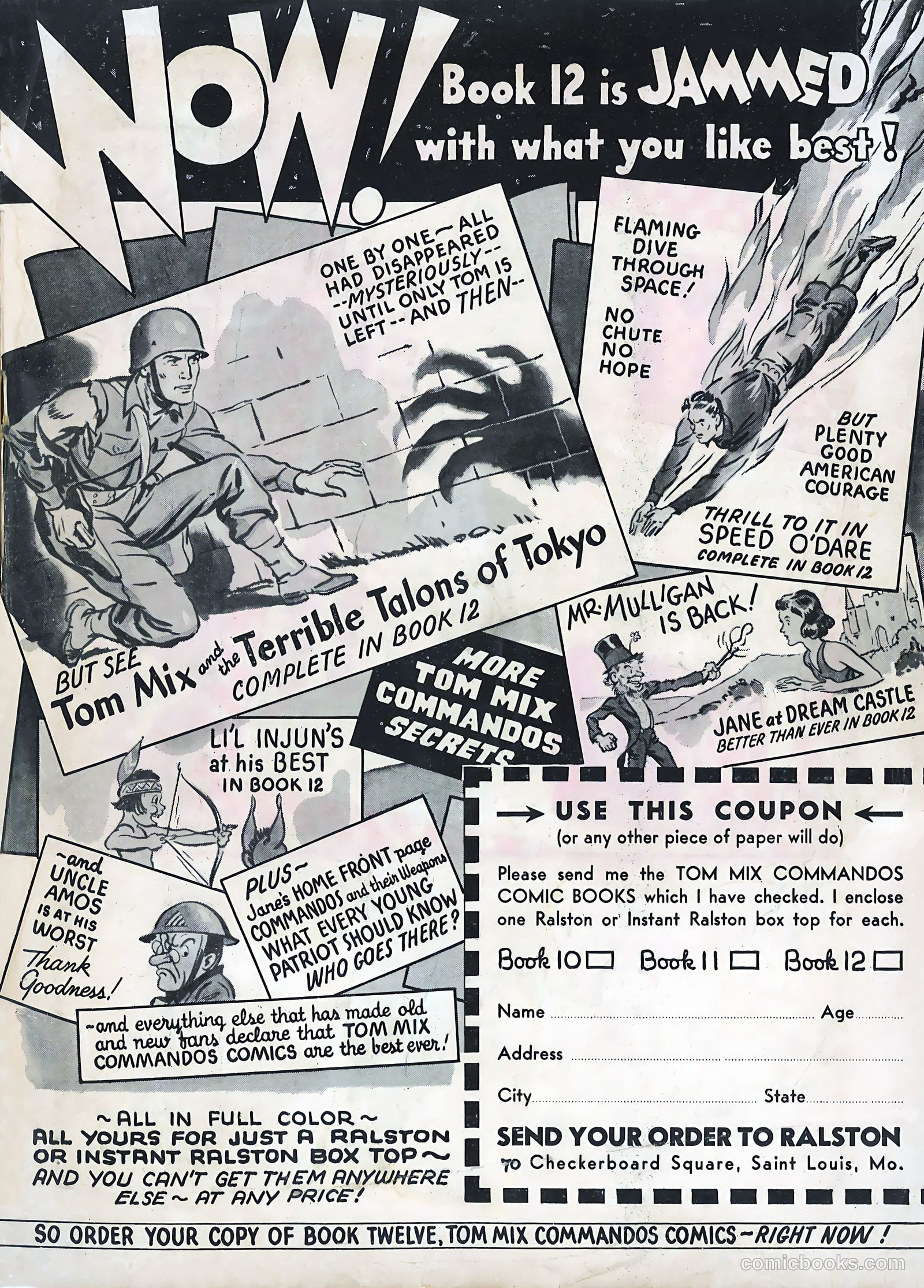 Tom Mix Commandos Comics #11 — page 34 of 35