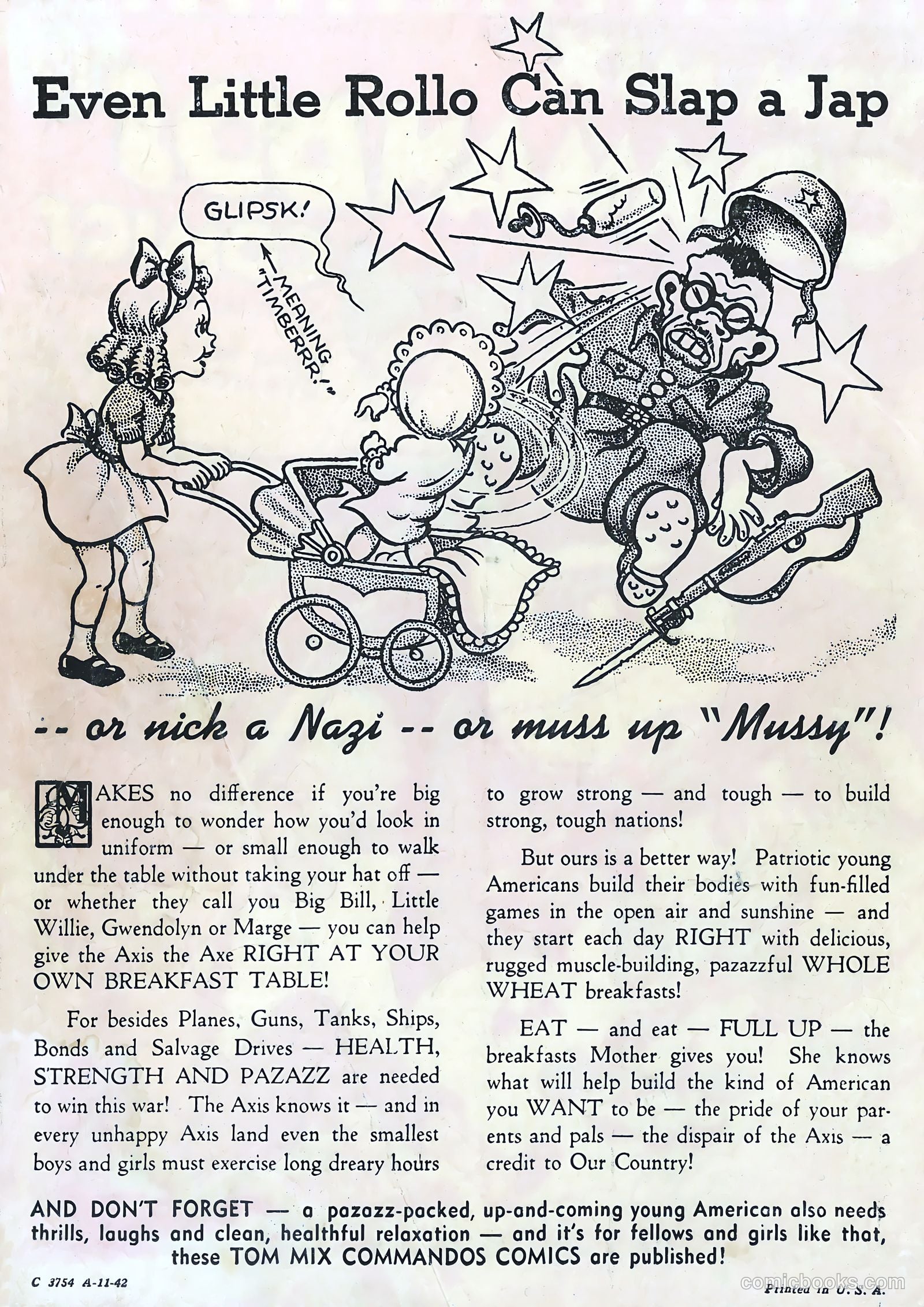 Tom Mix Commandos Comics #12 — page 2 of 35
