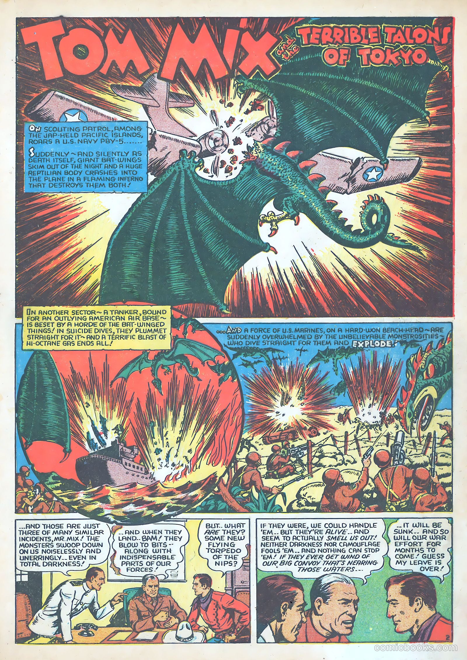 Tom Mix Commandos Comics #12 — page 3 of 35