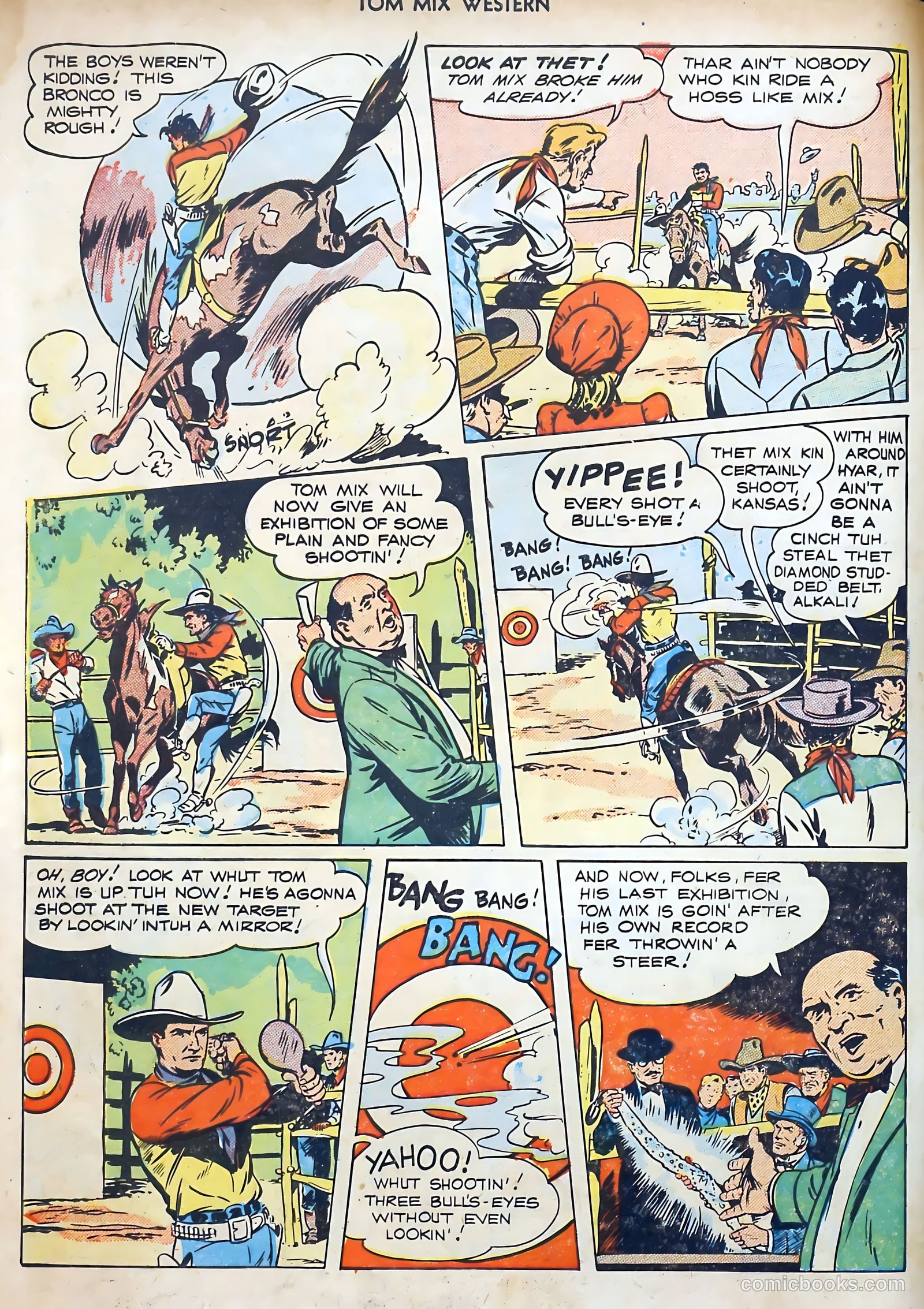 Tom Mix Western #1 — page 6 of 52