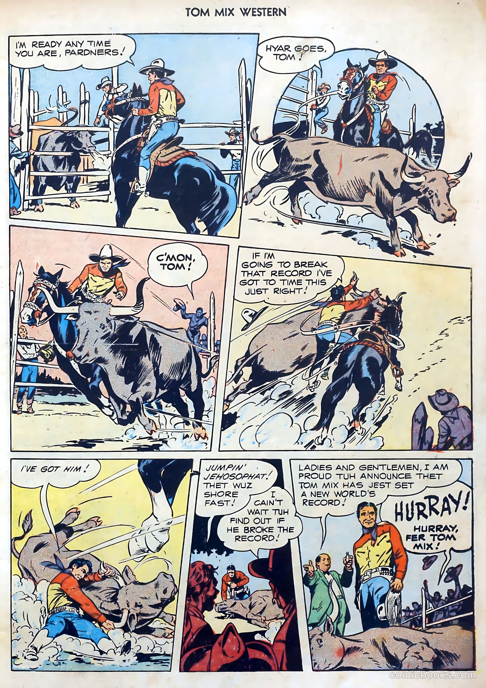 Tom Mix Western #1 — page 7 of 52