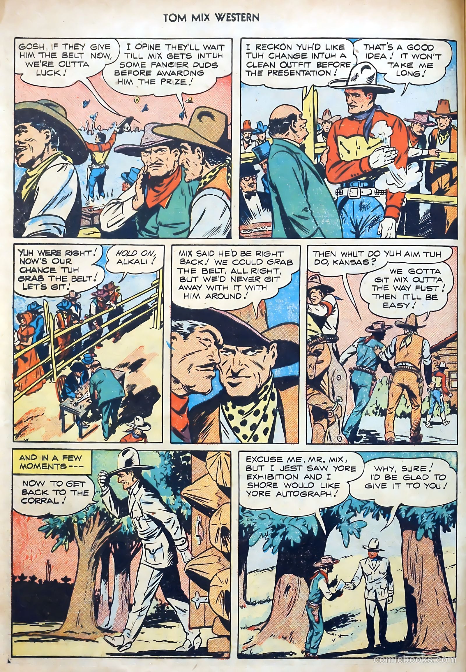 Tom Mix Western #1 — page 8 of 52