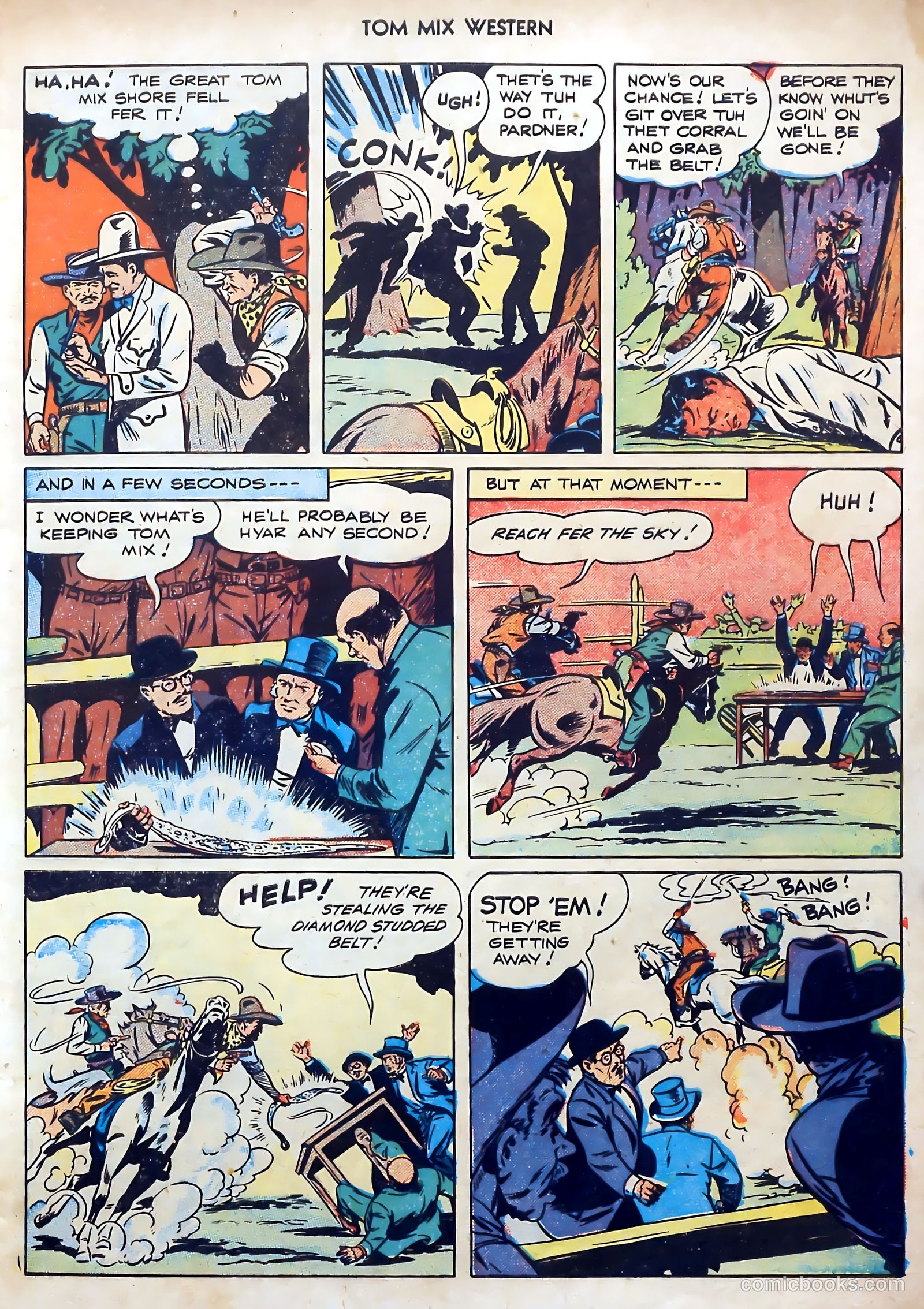 Tom Mix Western #1 — page 9 of 52
